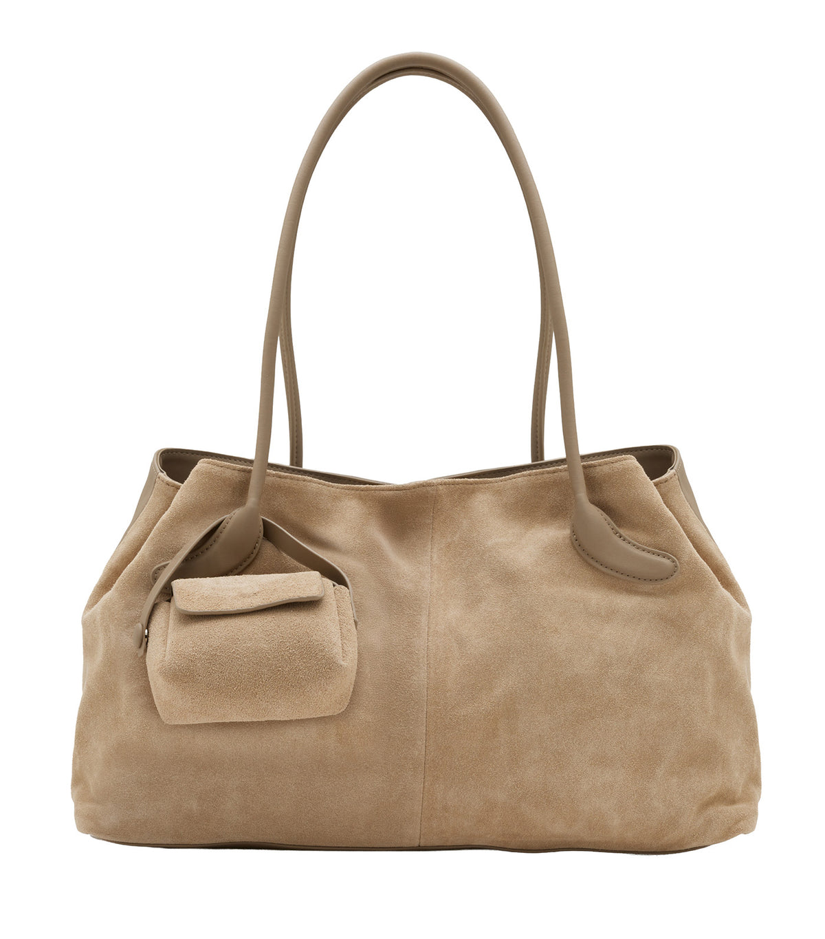 Santina Convertible Tote Beige