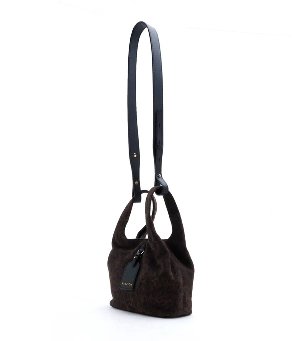 Santina Convertible Tote Dark Brown