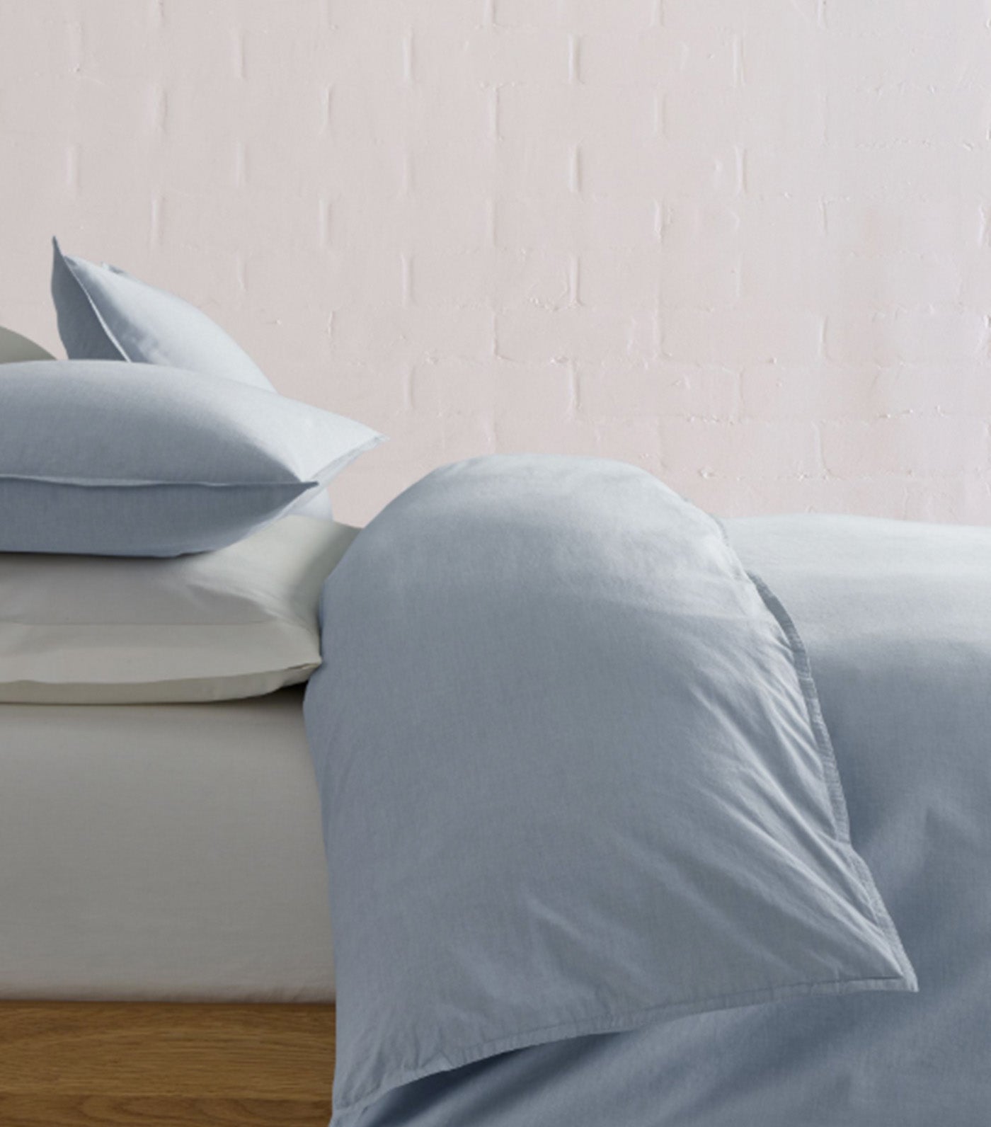 Organic Washed Cotton Percale Duvet Cover