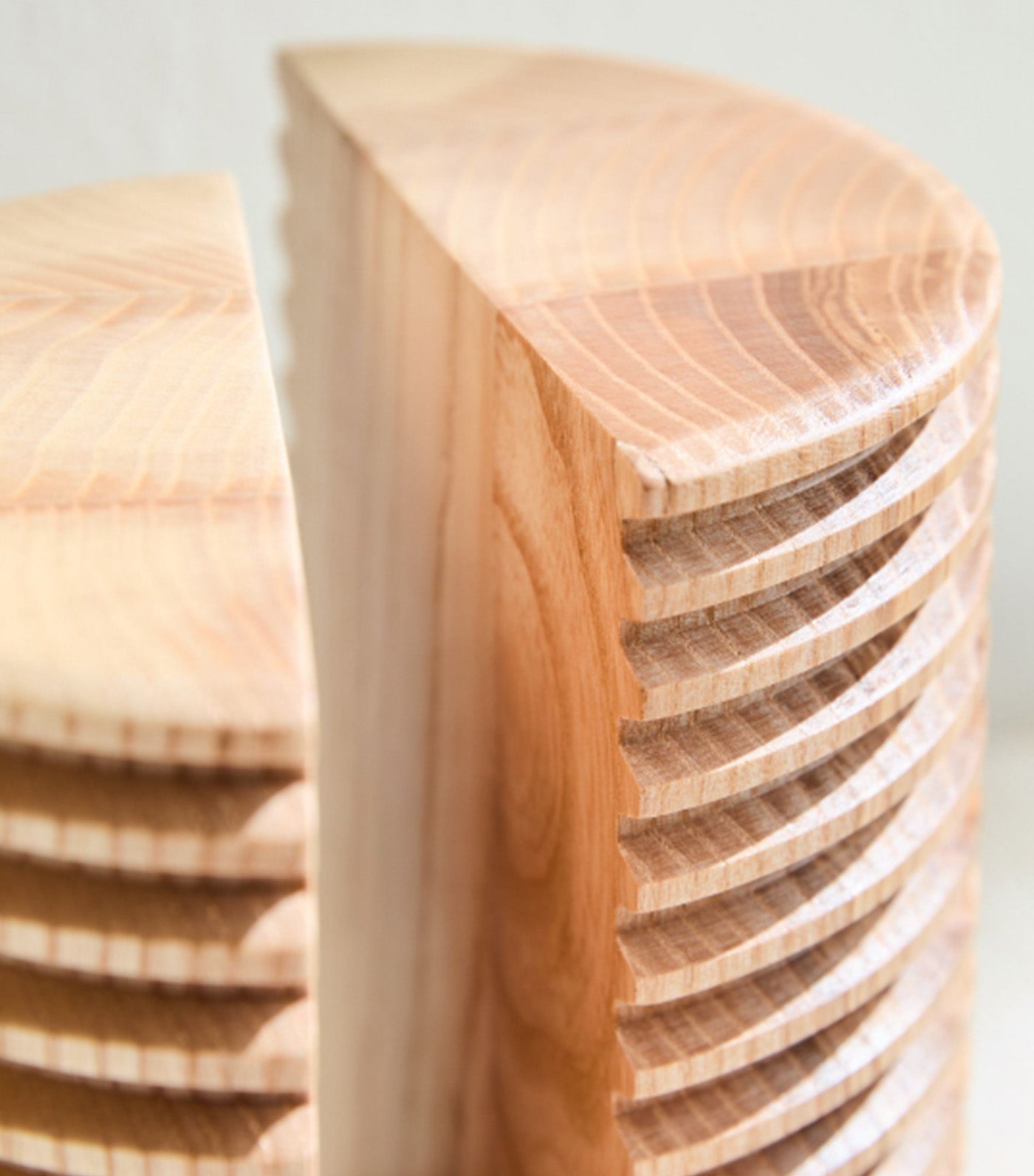 Peyton Wood Bookend Light Ash