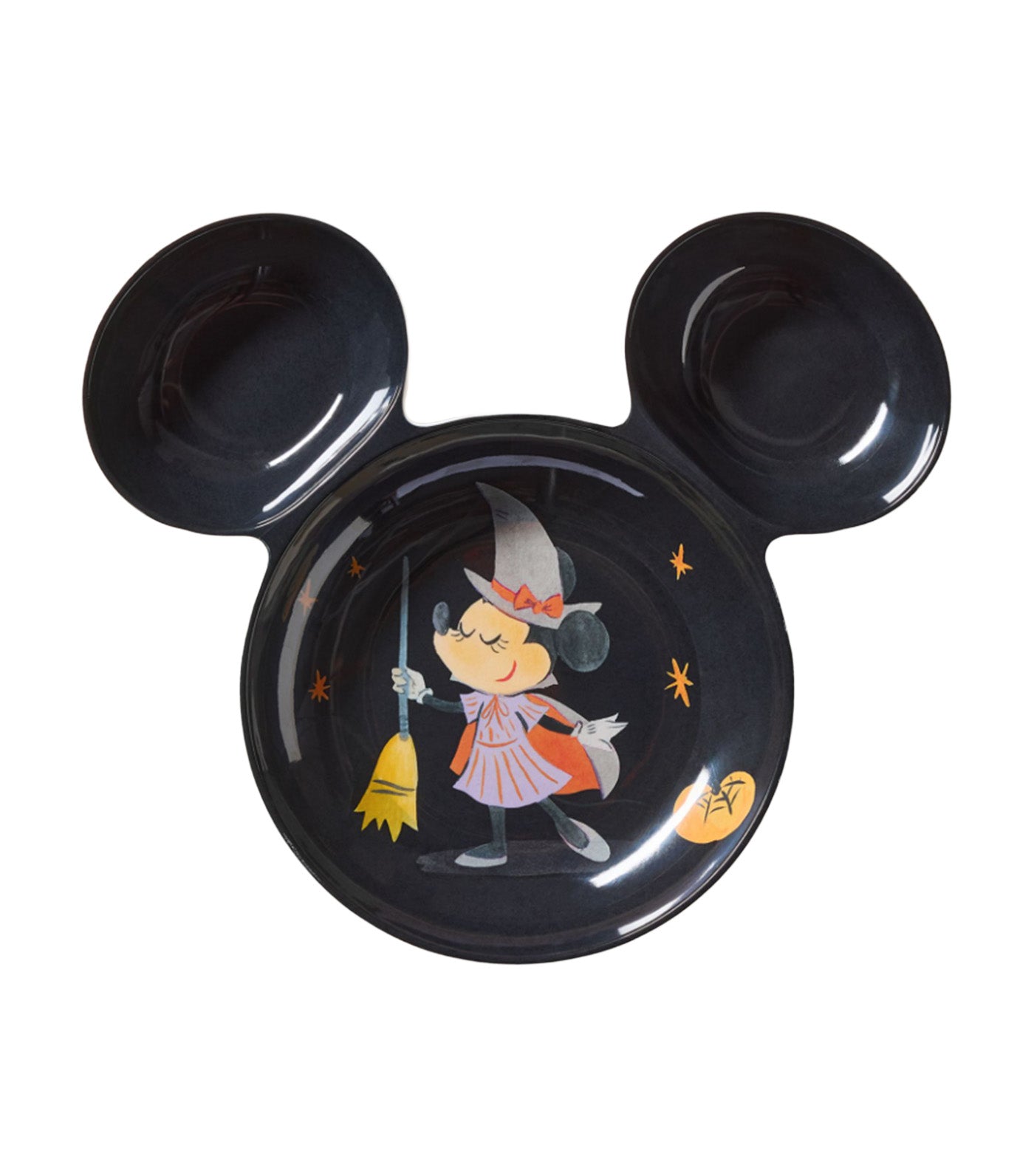 Disney Mickey Mouse and Friends Halloween Shaped Plate