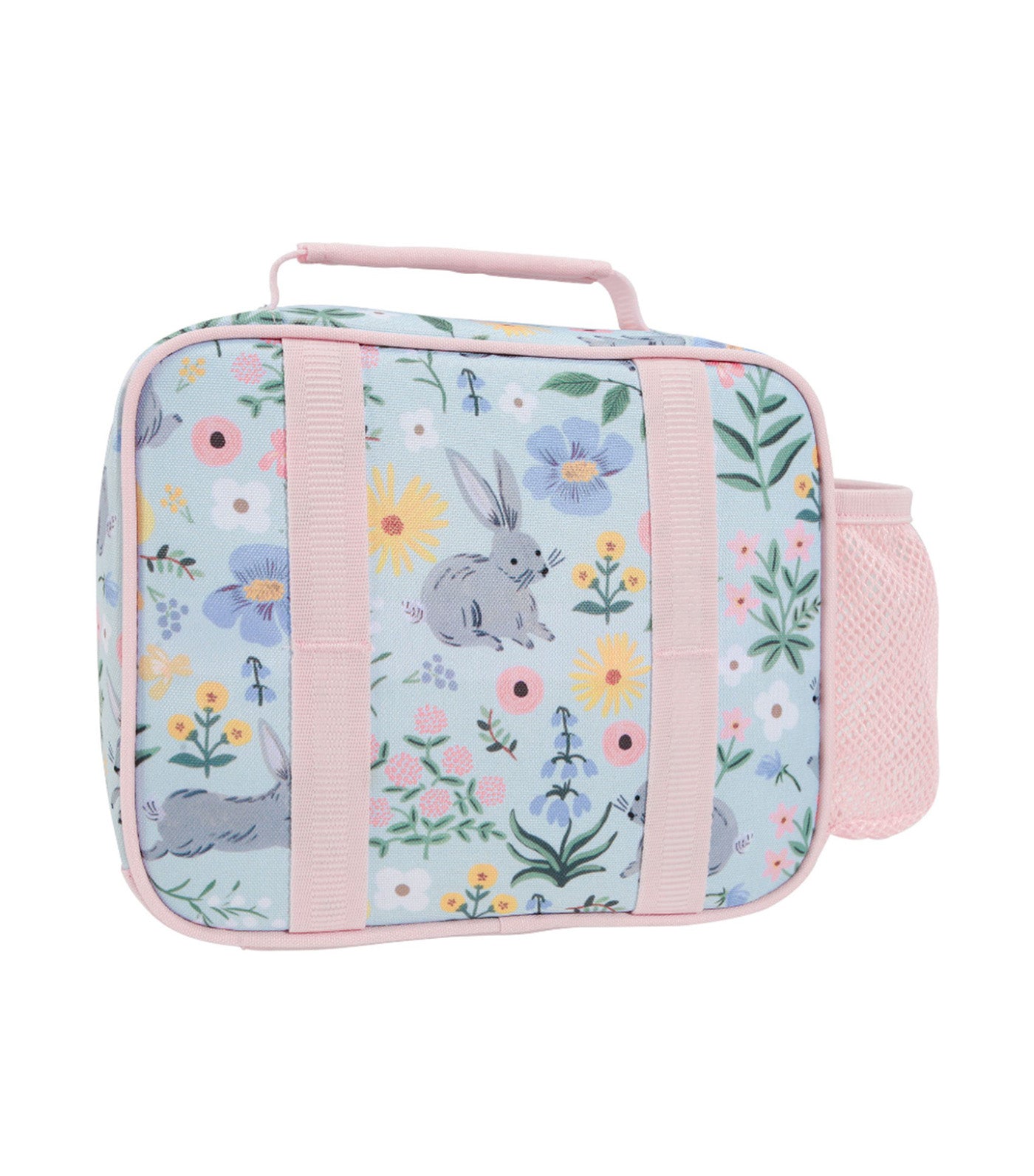 Pottery Barn Kids Mackenzie Rifle Paper Co. Floral Bunny Cold Pack Lunch Box Multi
