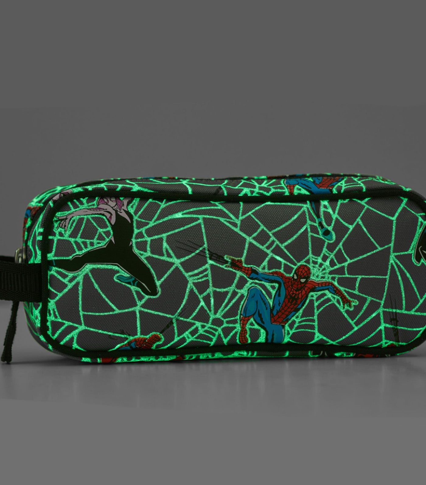 Pottery Barn Kids Mackenzie Marvel's Spider-Man Heroes Glow-in-the-Dark Pencil Case Multi