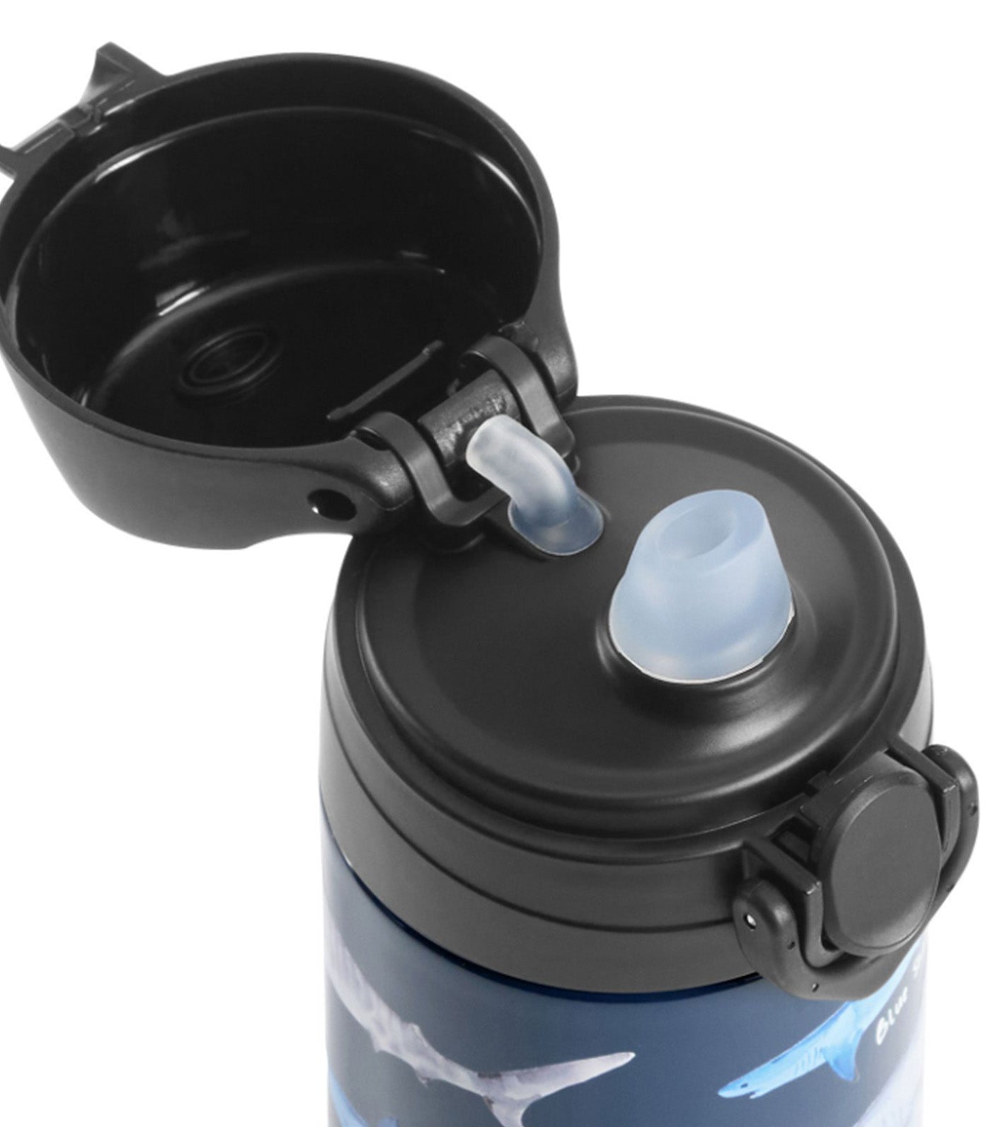 Pottery Barn Kids Mackenzie School of Sharks Water Bottle Multi