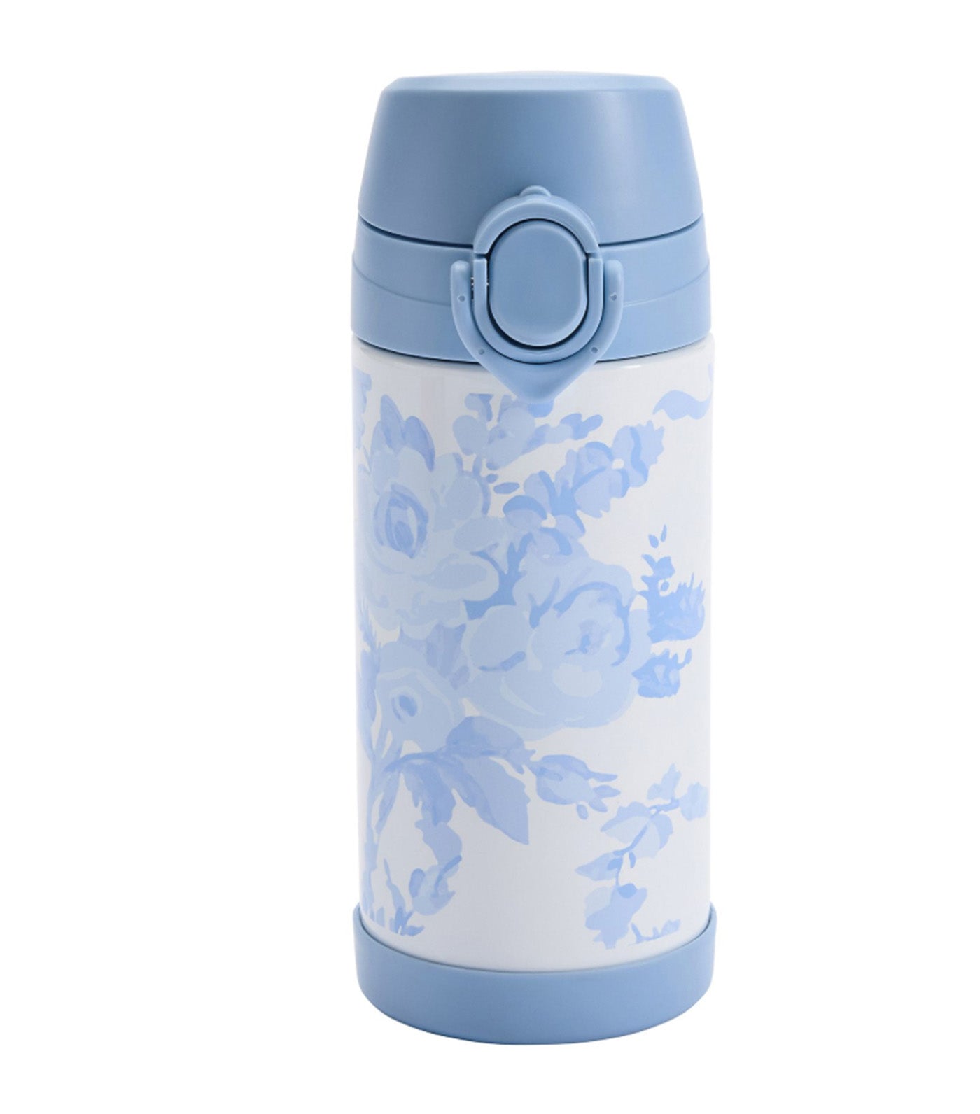 Pottery Barn Kids Mackenzie LoveShackFancy Damask Floral Water Bottle Blue