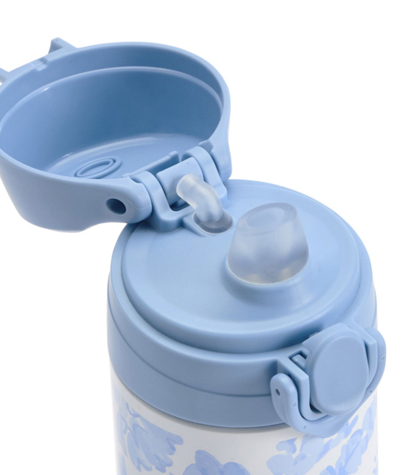 Pottery Barn Kids Mackenzie LoveShackFancy Damask Floral Water Bottle Blue