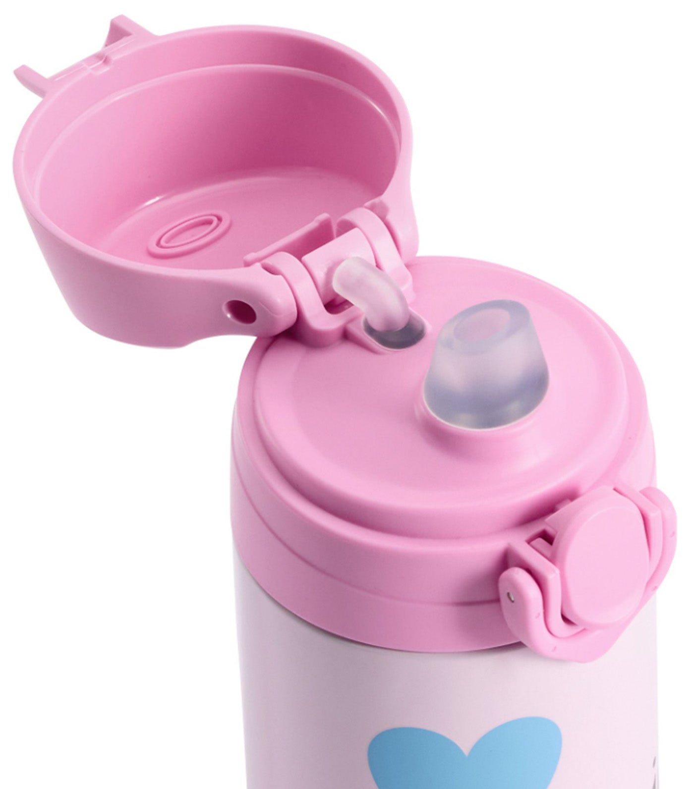 Pottery Barn Kids Mackenzie Pastel Hearts Water Bottle Multi