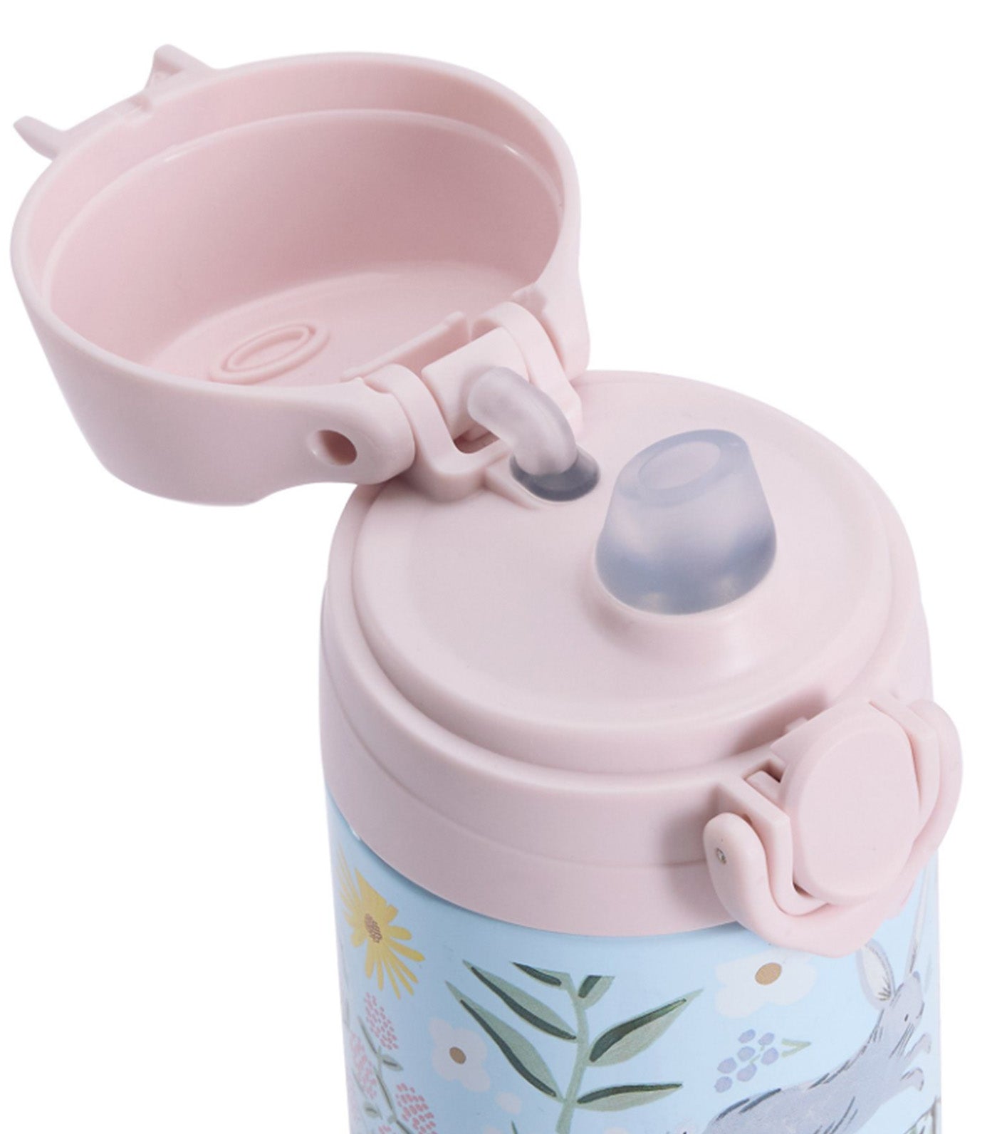 Pottery Barn Kids Mackenzie Rifle Paper Co. Floral Bunny Water Bottle Multi