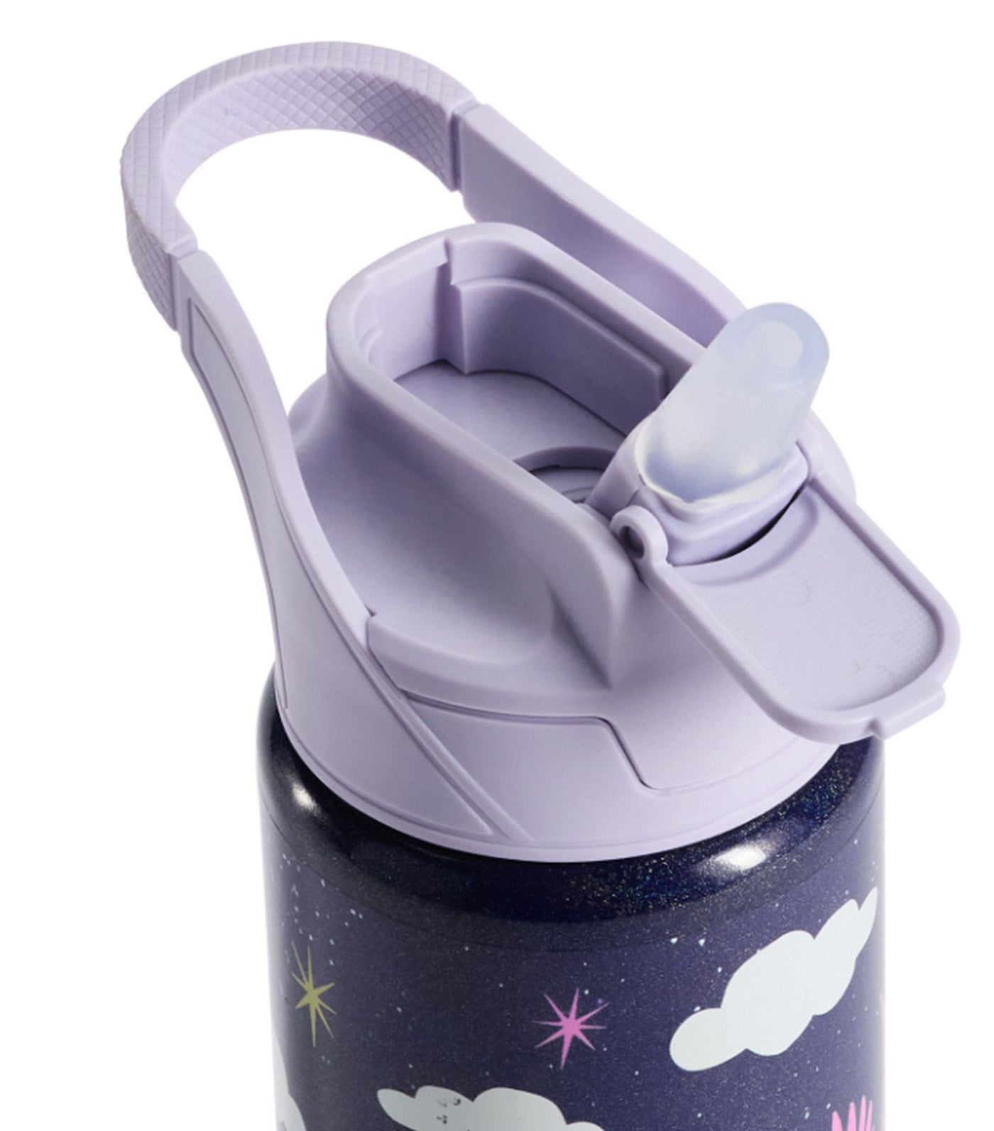 Pottery Barn Kids Mackenzie Celestial Pegasus Night 22oz Handle Water Bottle Multi