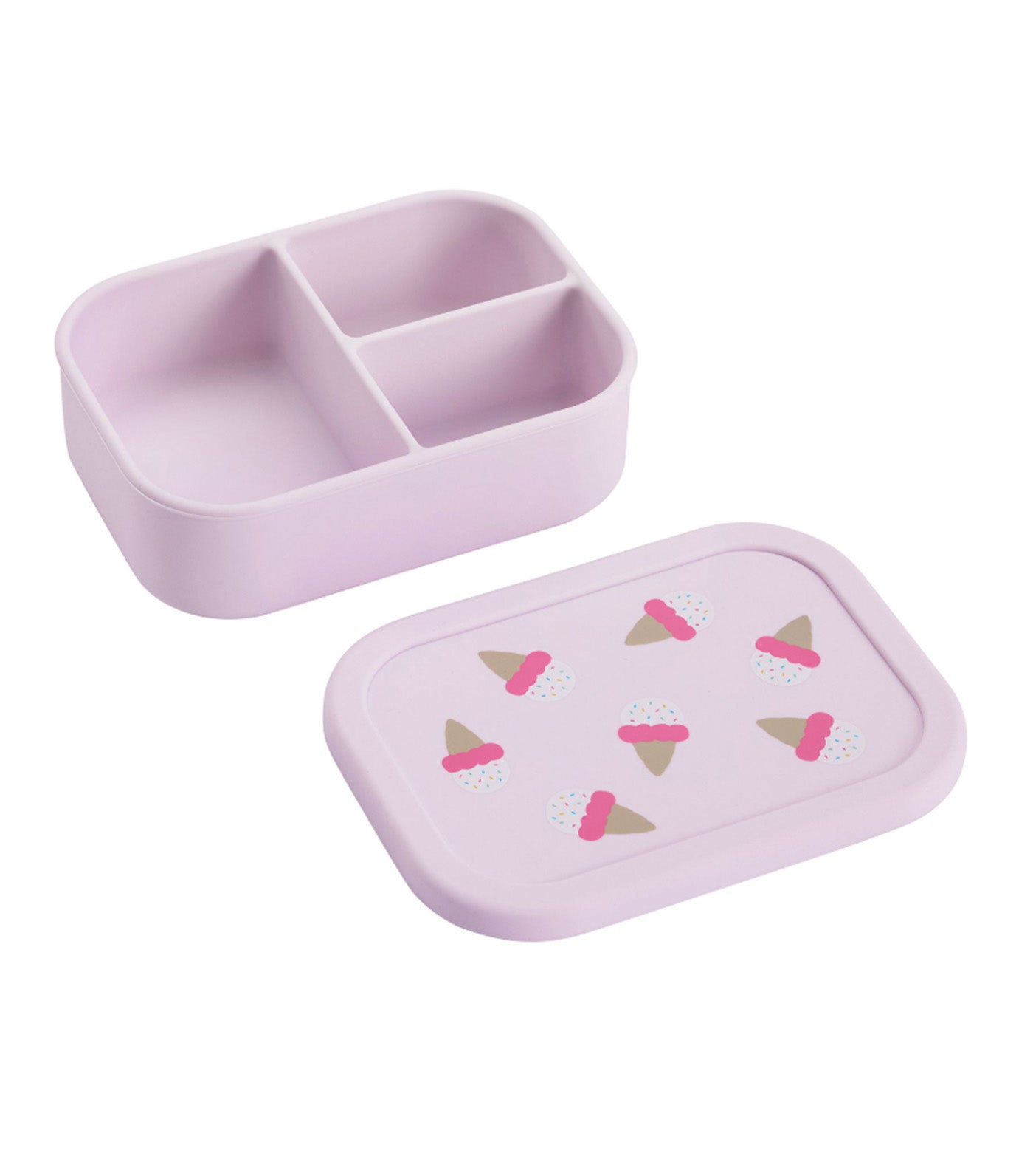Pottery Barn Kids Little Critters Silicone Bento Box Ice Cream