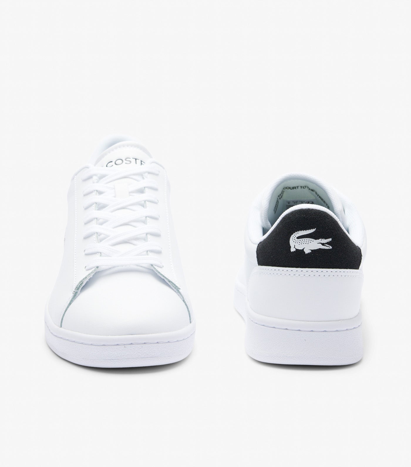 Men's Carnaby Set Leather Sneakers White/Black