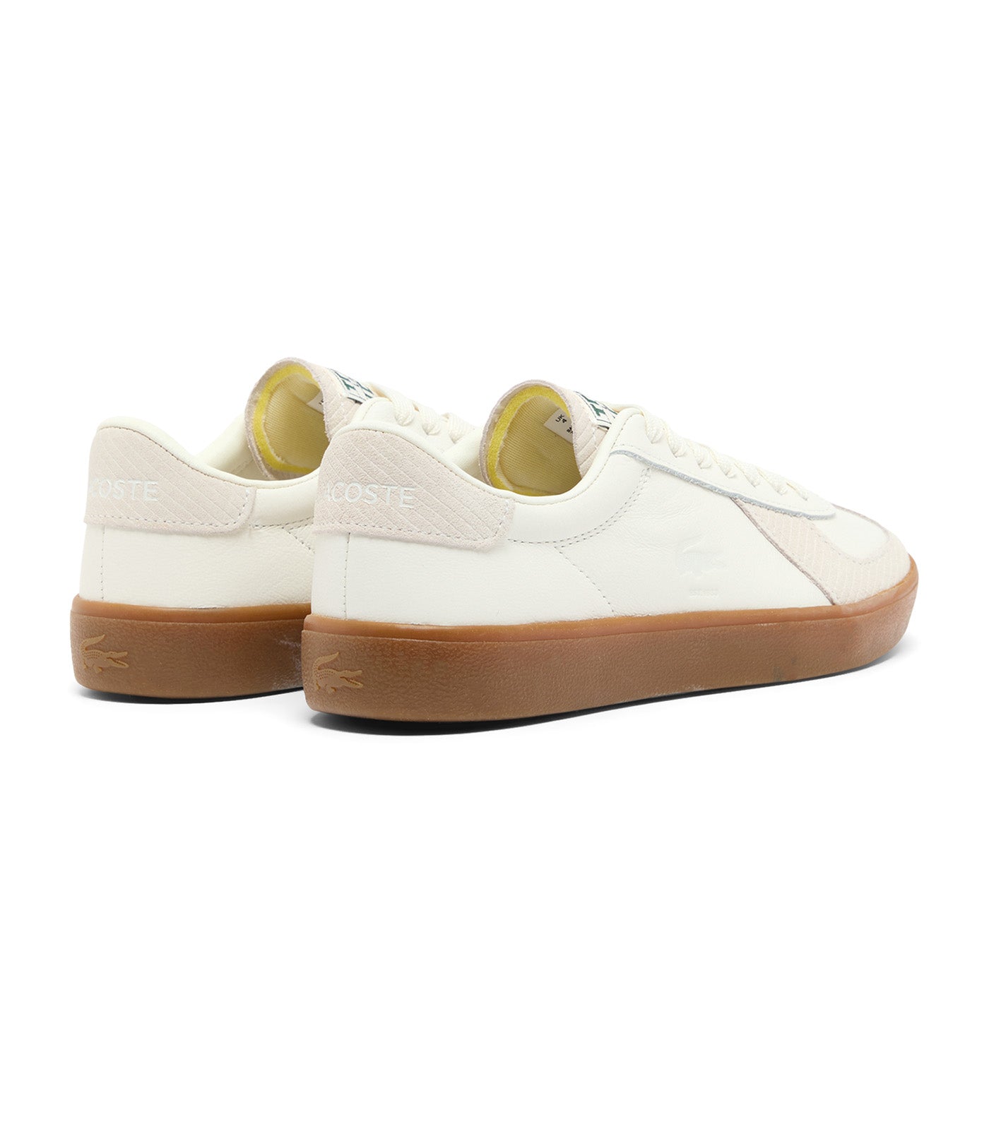 Women's Baseshot Pro Leather Sneakers Off White/Gum