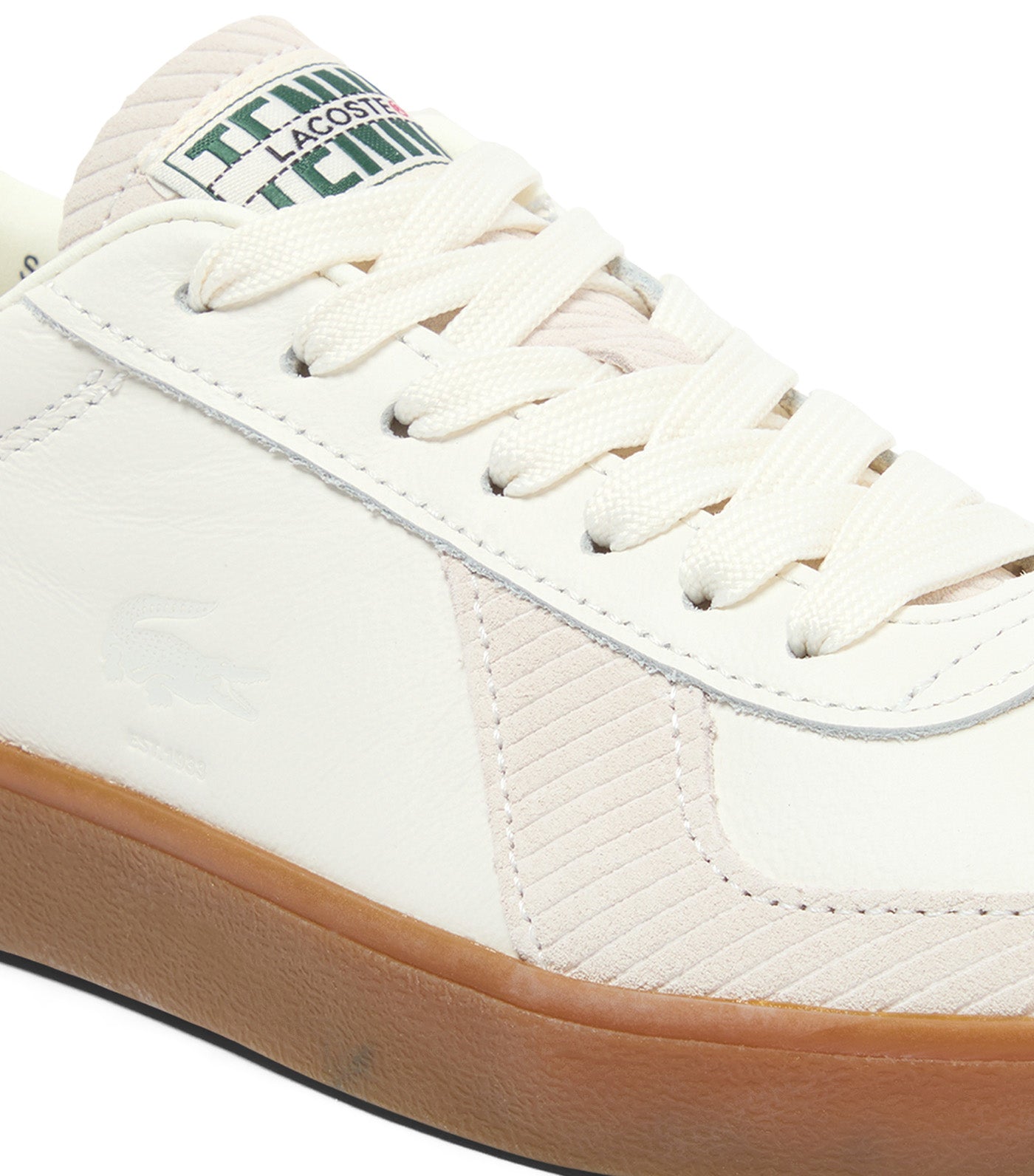 Women's Baseshot Pro Leather Sneakers Off White/Gum