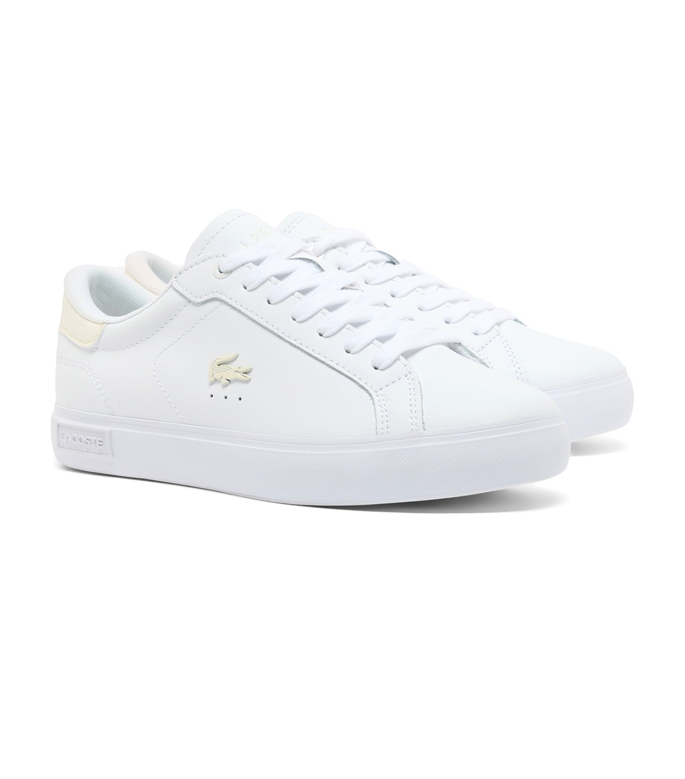 Lacoste Women's Powercourt Sneakers White/Off White