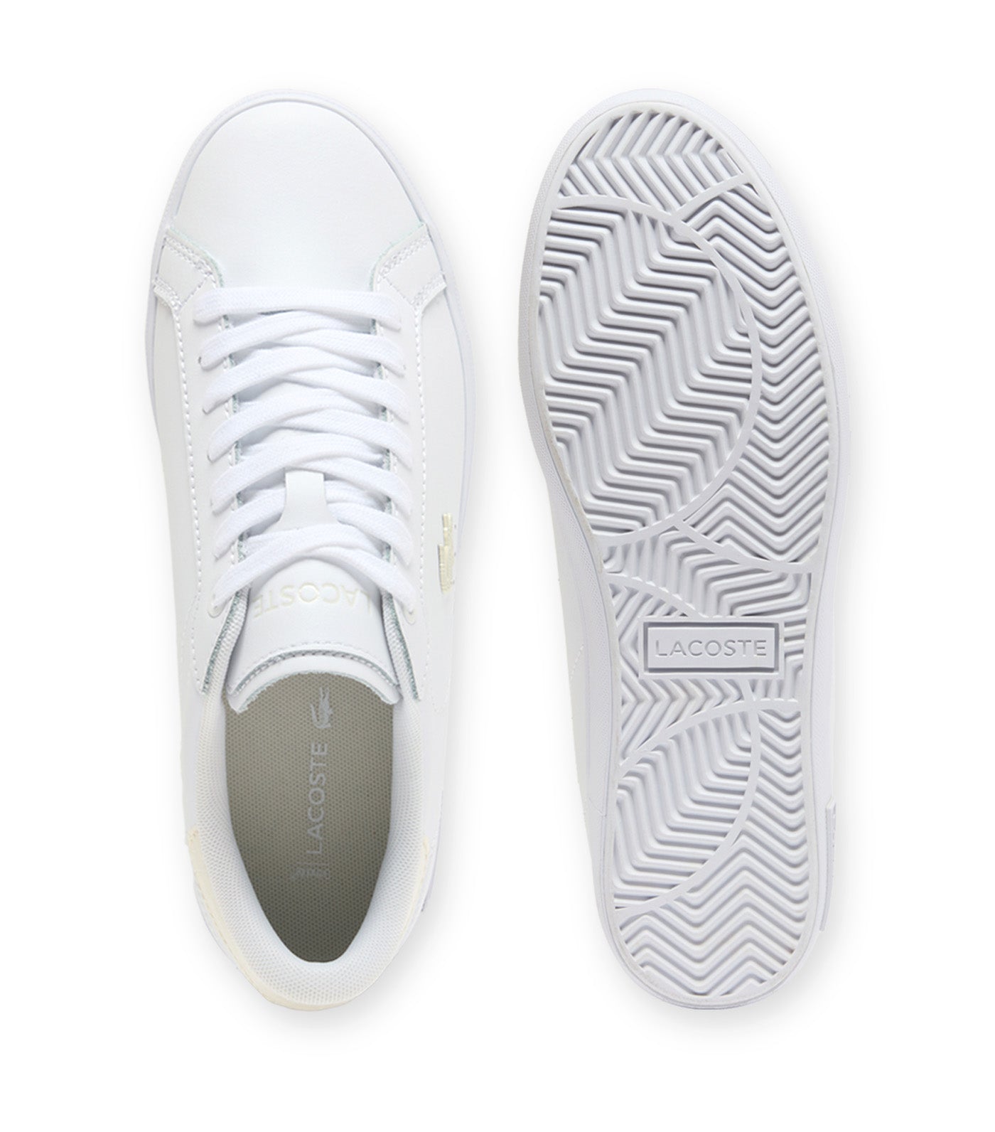 Lacoste Women's Powercourt Sneakers White/Off White