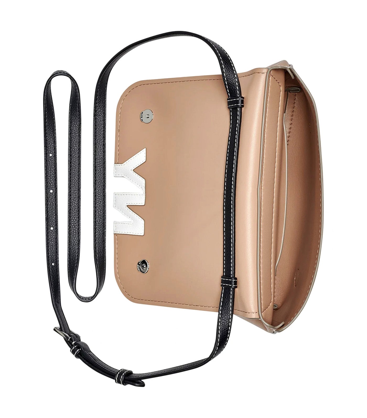 Nicole Wallet on a String Light Taupe