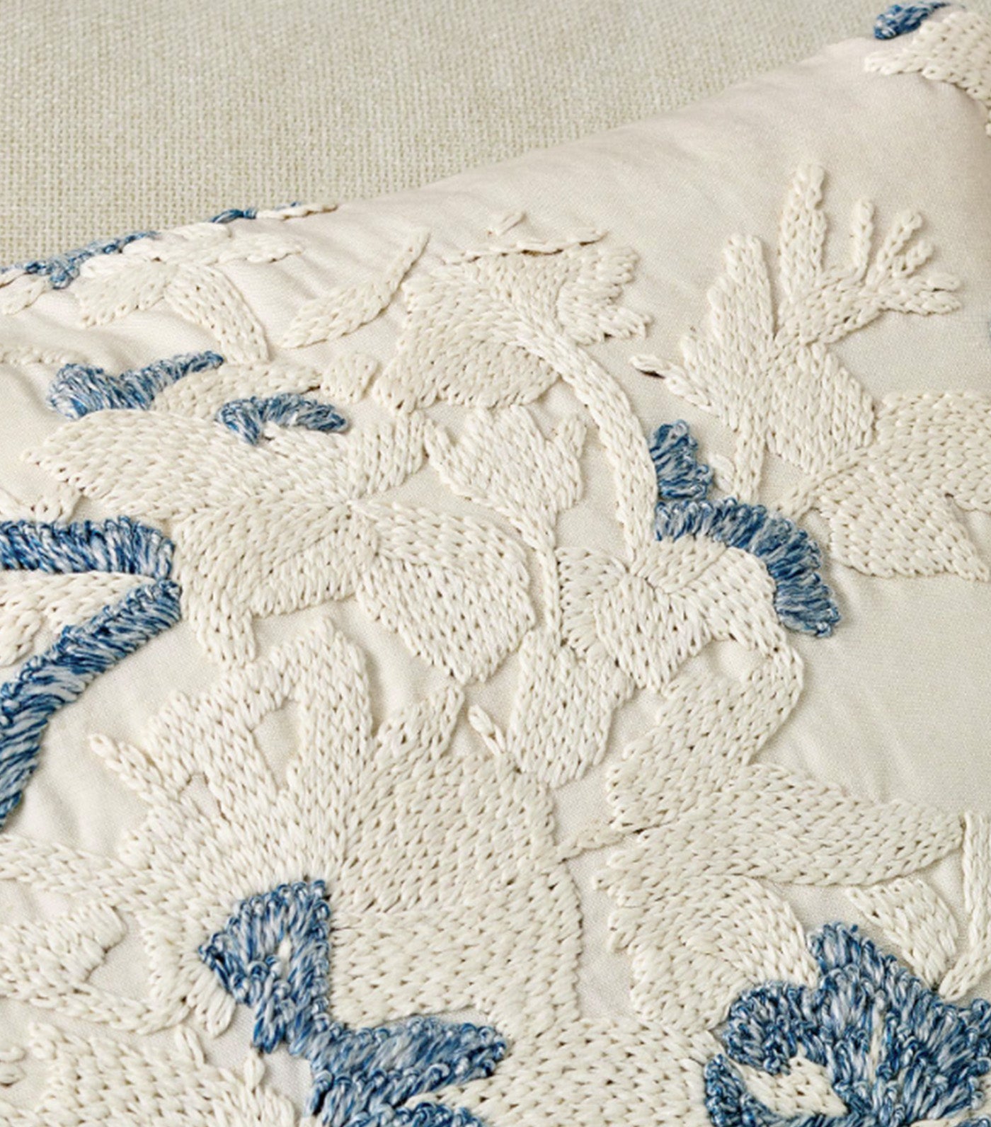 Avila Embroidered Pillow Cover Multi