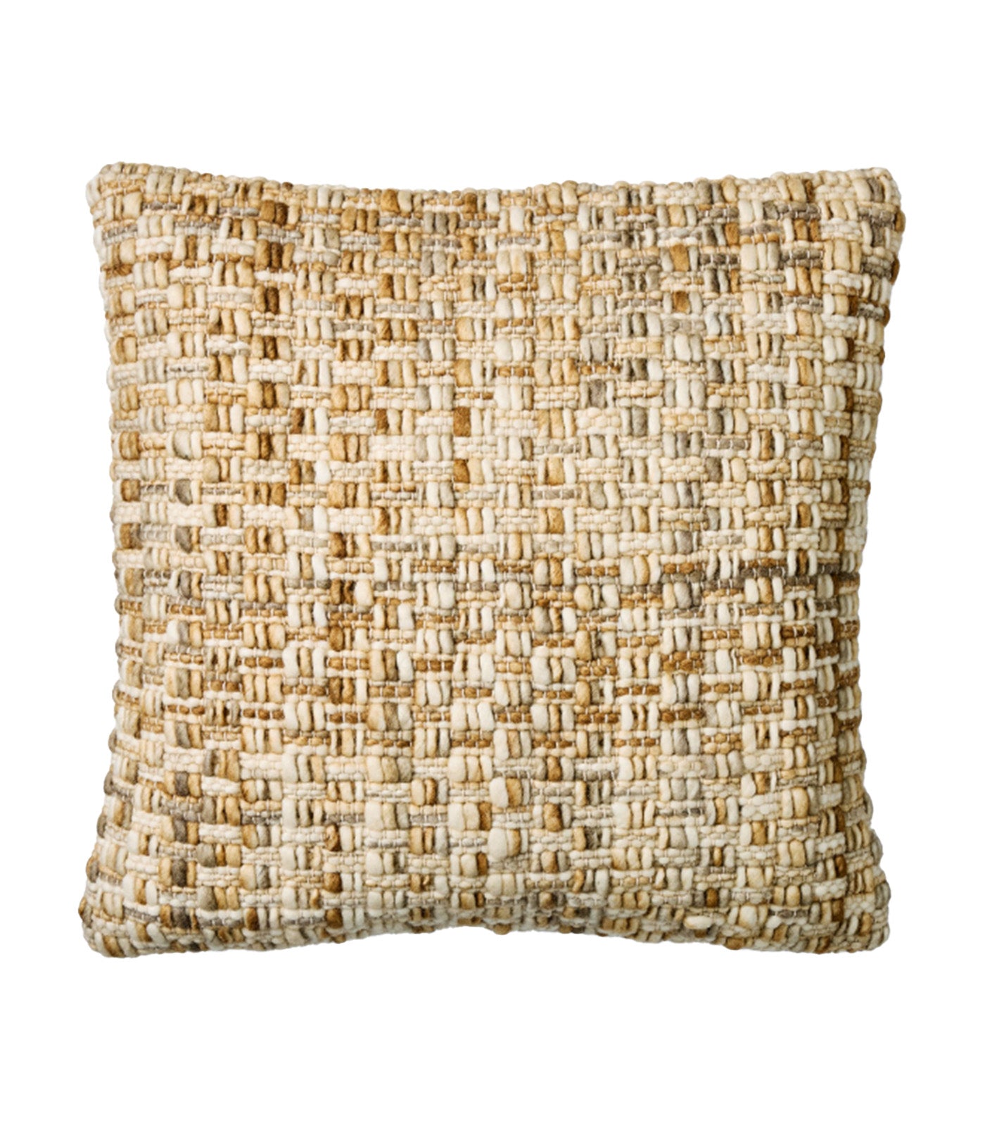 Variegated Basketweave Cushion Cover Multi
