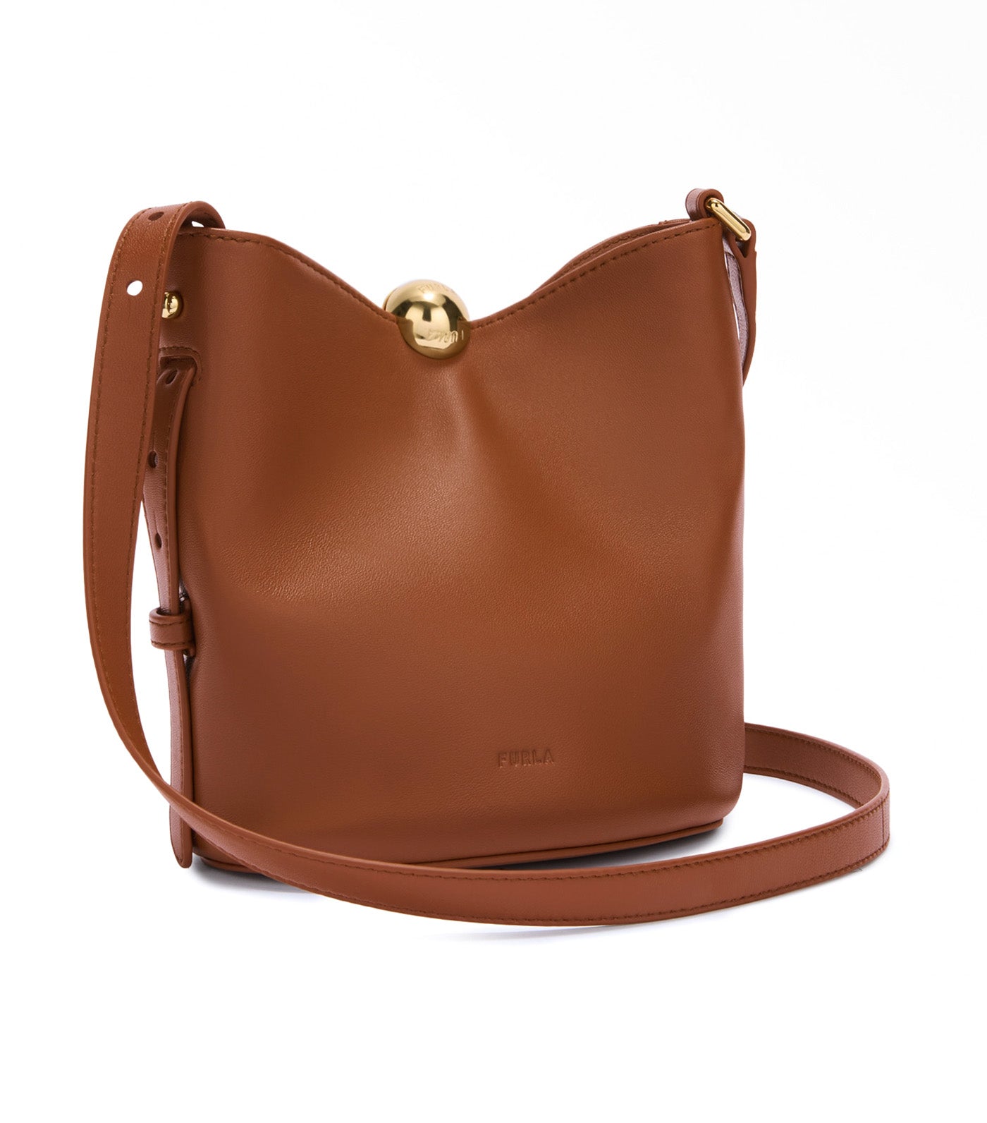 Sfera Soft Mini Bucket Cognac