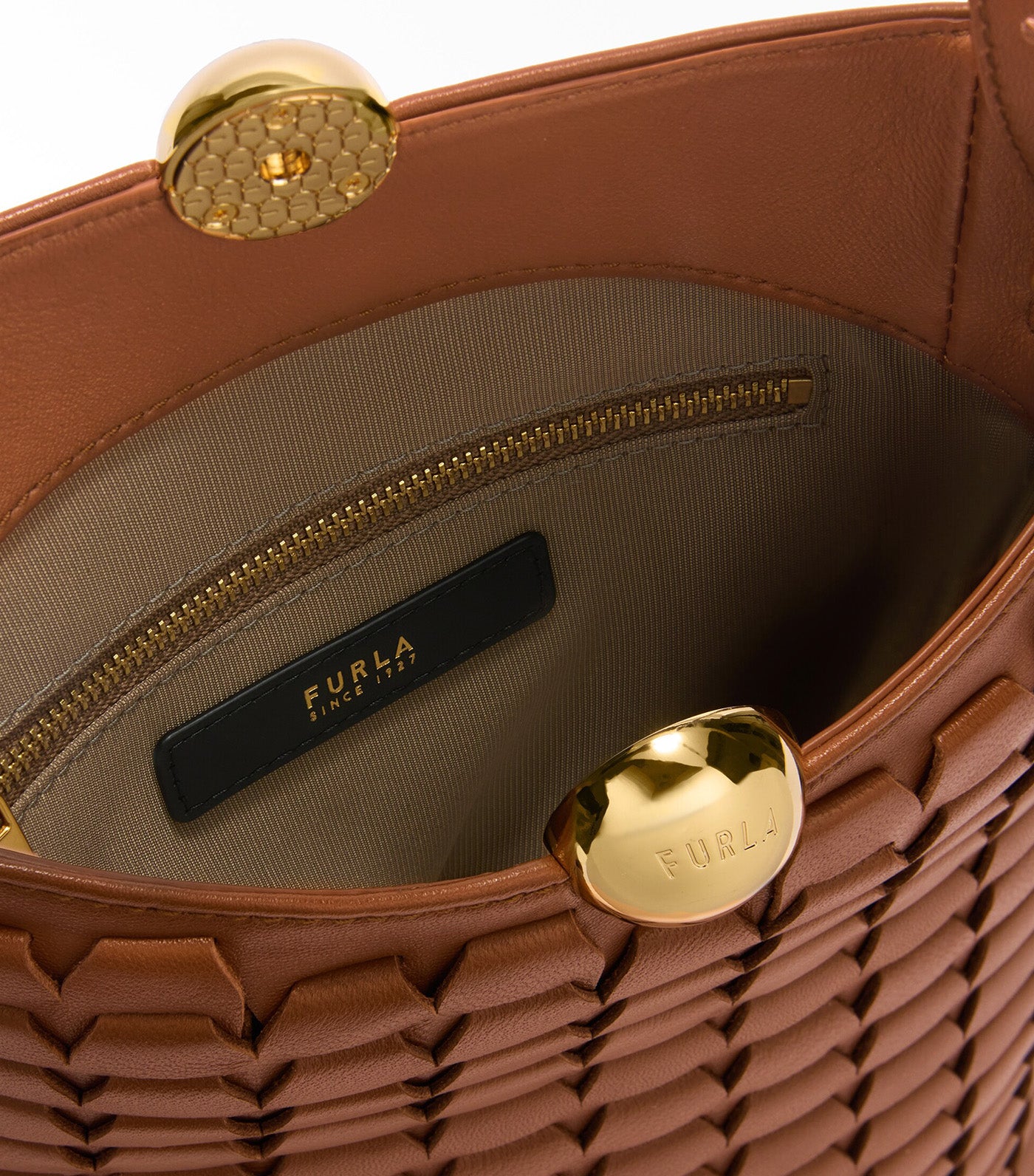 Sfera Soft Mini Bucket Cognac