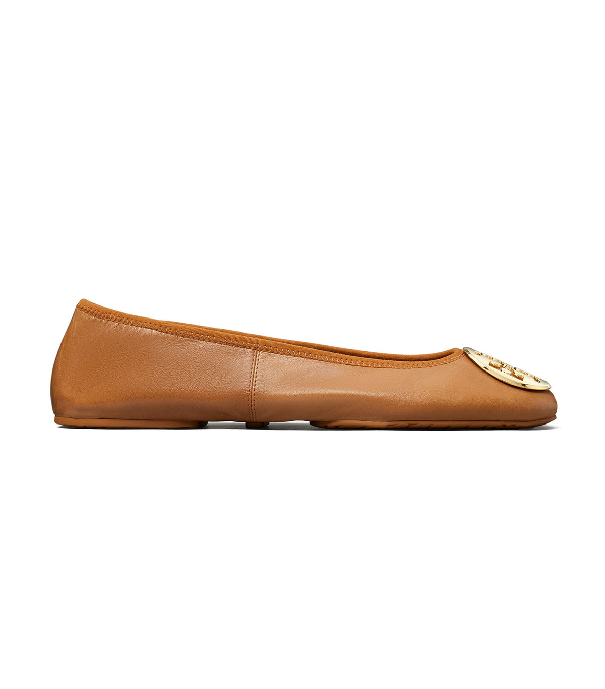 Reva Travel Ballet Pecan Praline/Gold