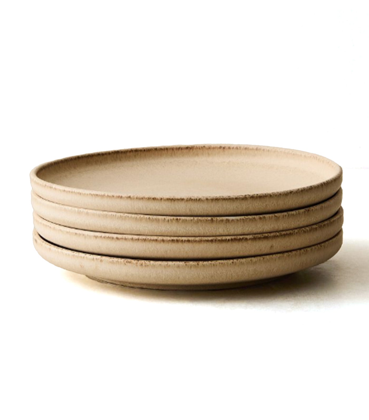 Kanto Stoneware Salad Plate Beige