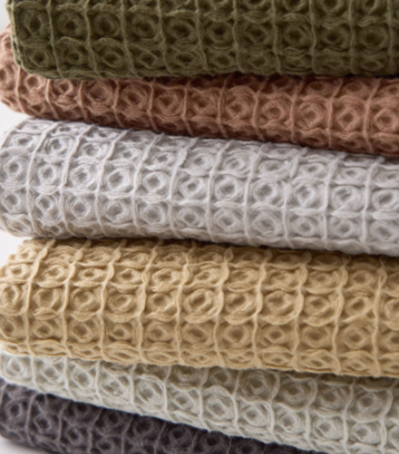 Waffle Hand Towel White