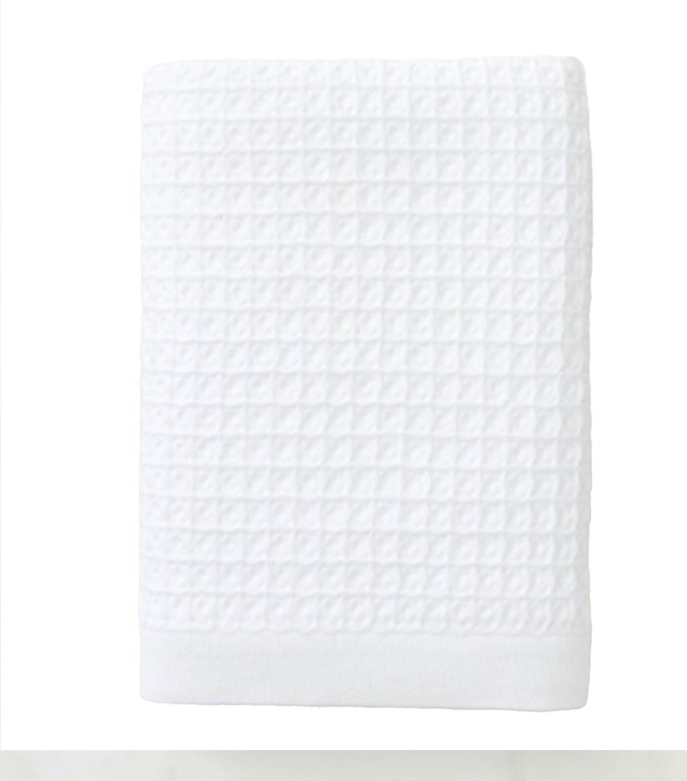 west elm Waffle Bath Towel White