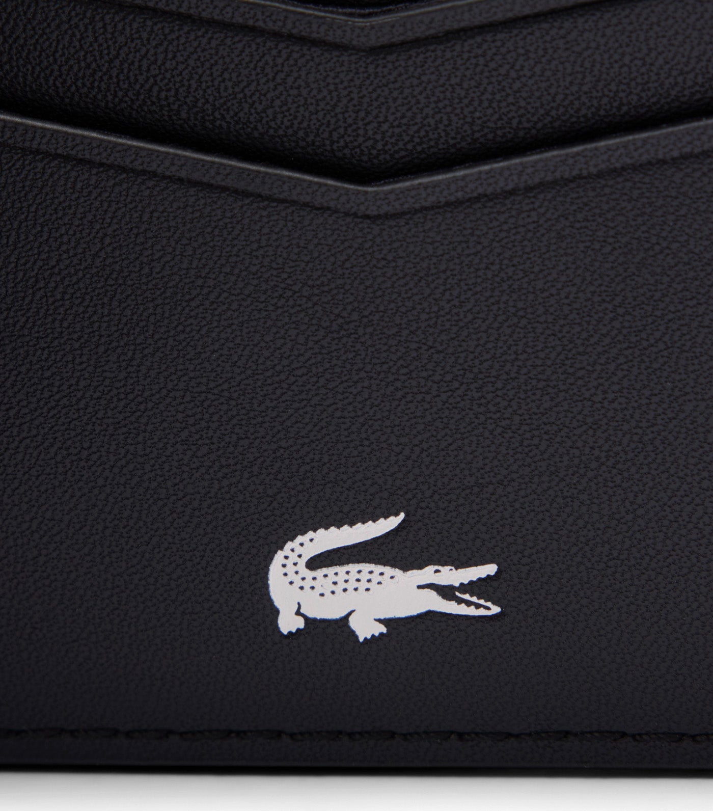 Small Ossian Leather Billfold Black