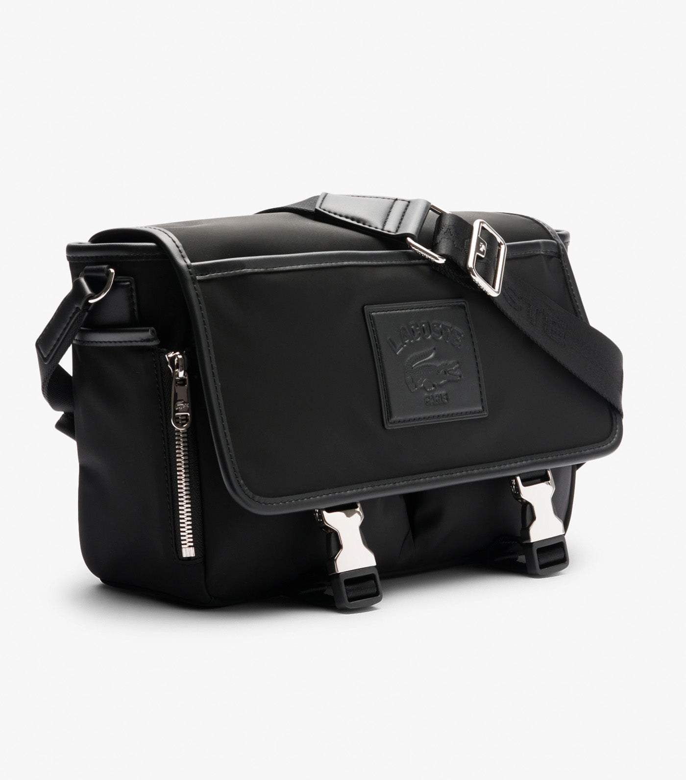 Classic Flap Close Satchel Noir