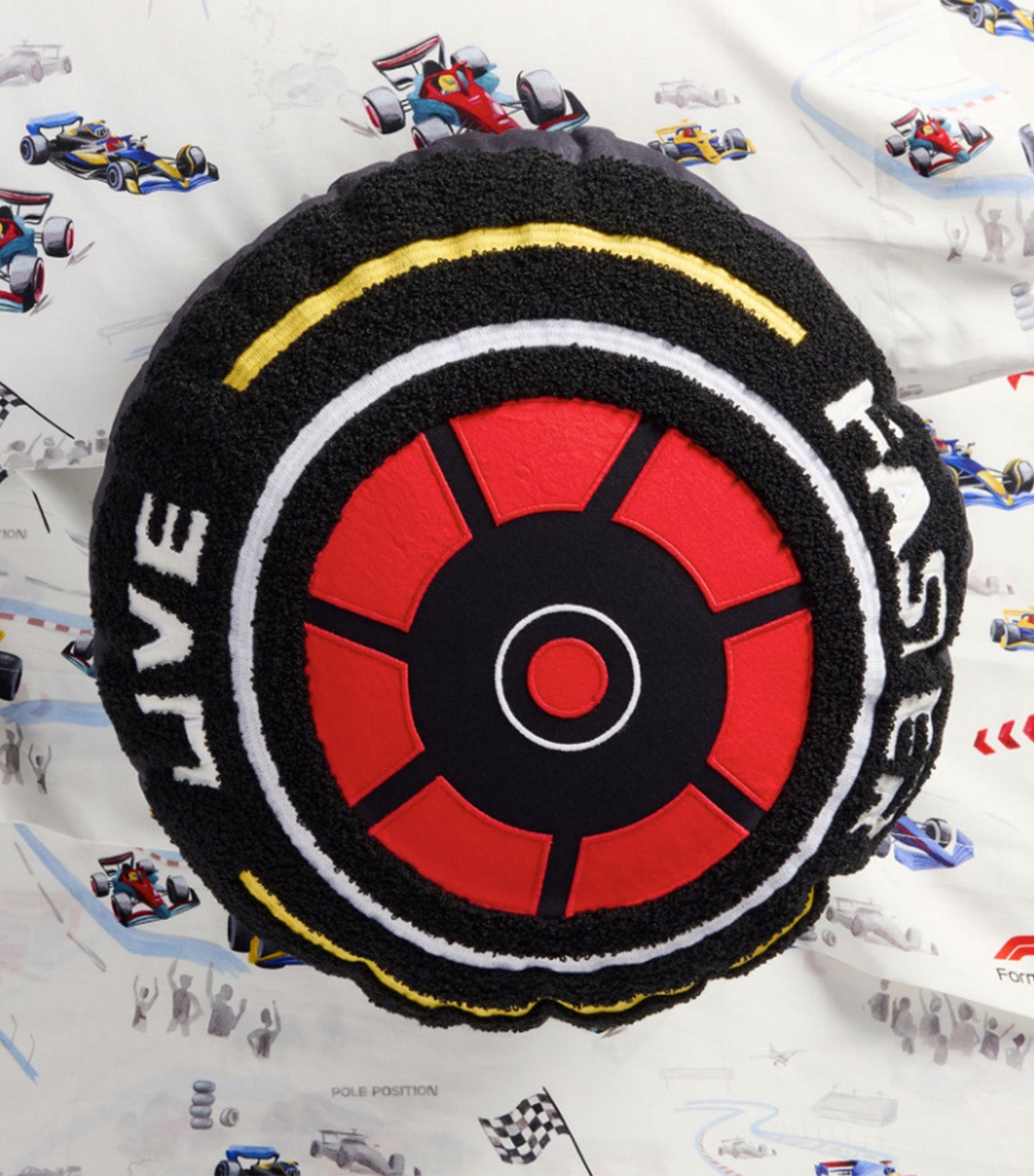 Formula 1® Wheel Pillow