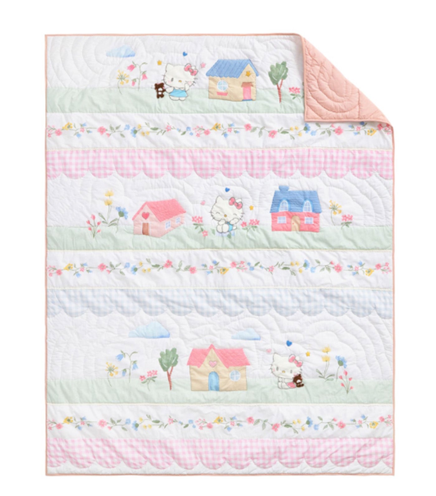 Hello Kitty® Cottage Quilt & Shams