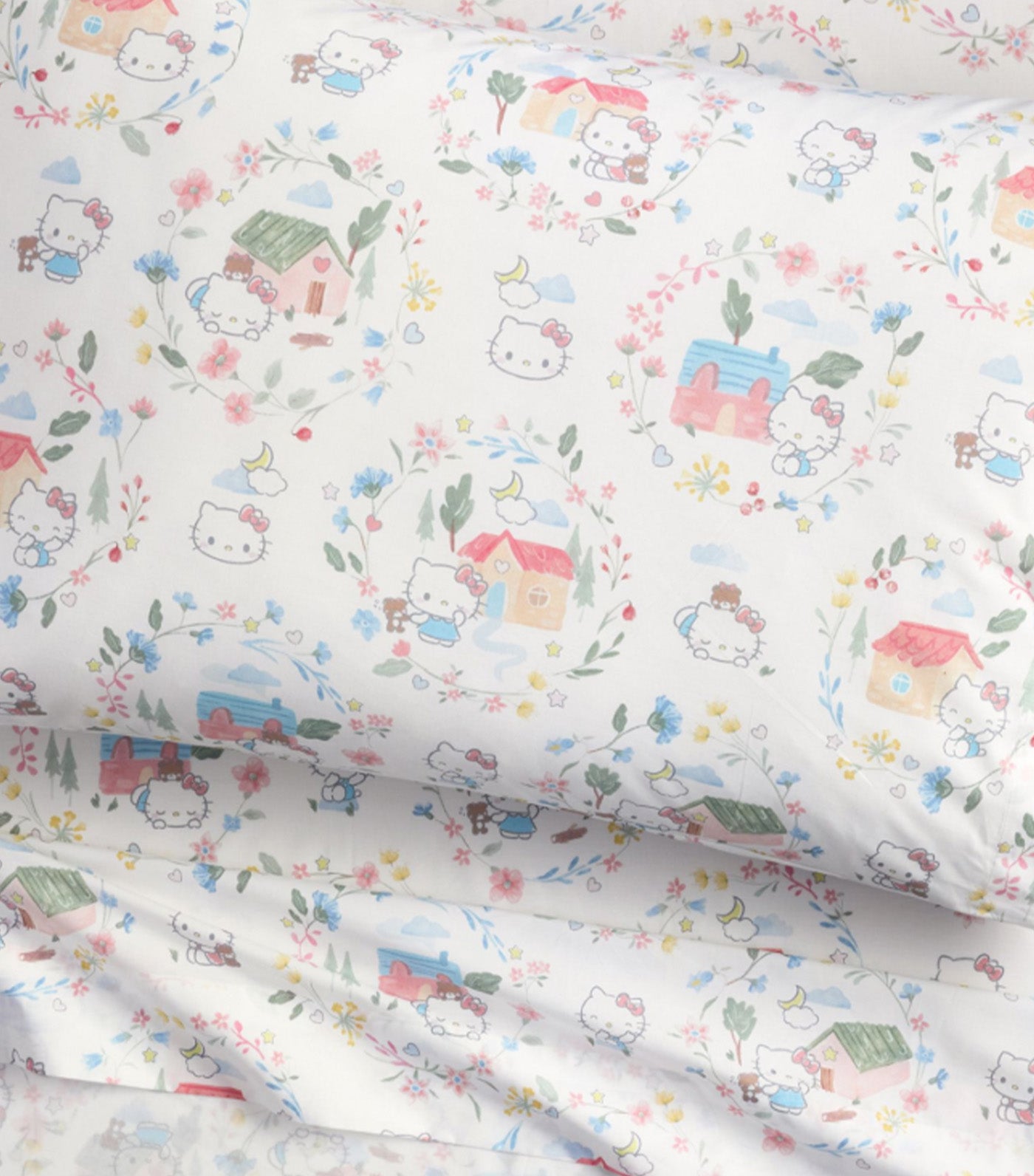 Hello Kitty® Cottage Organic Sheet Set