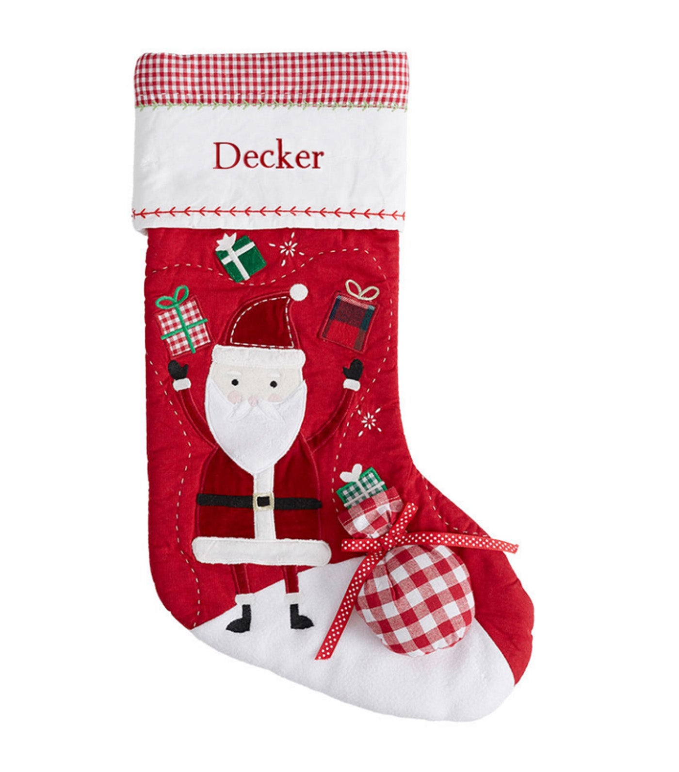 Quilted Christmas Stocking Collection
