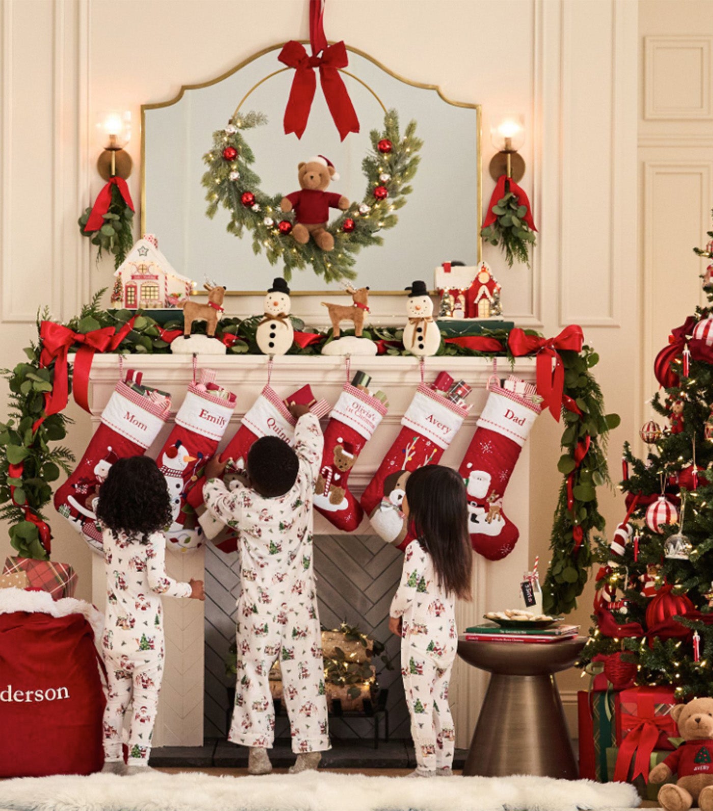 Quilted Christmas Stocking - Hello Kitty