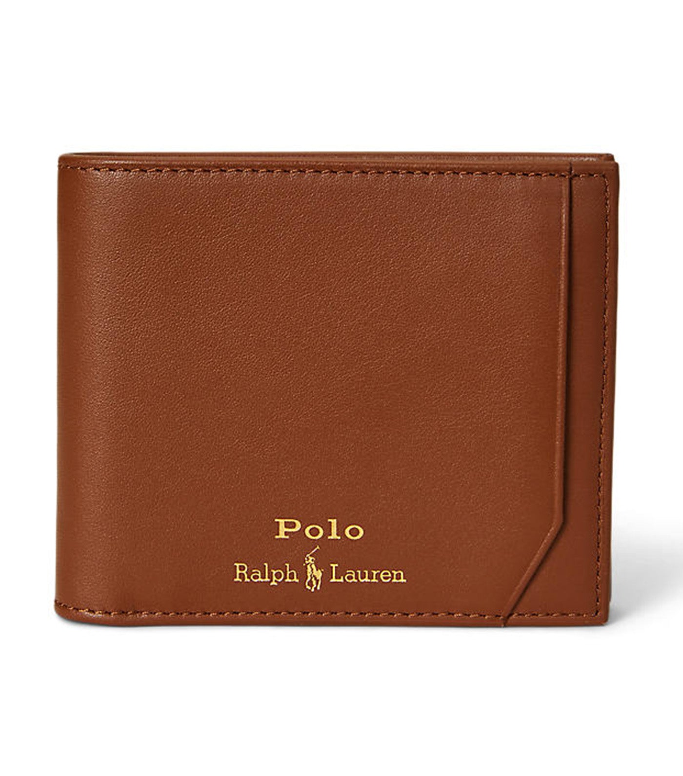 3-in-1 Smooth Leather Wallet Brown
