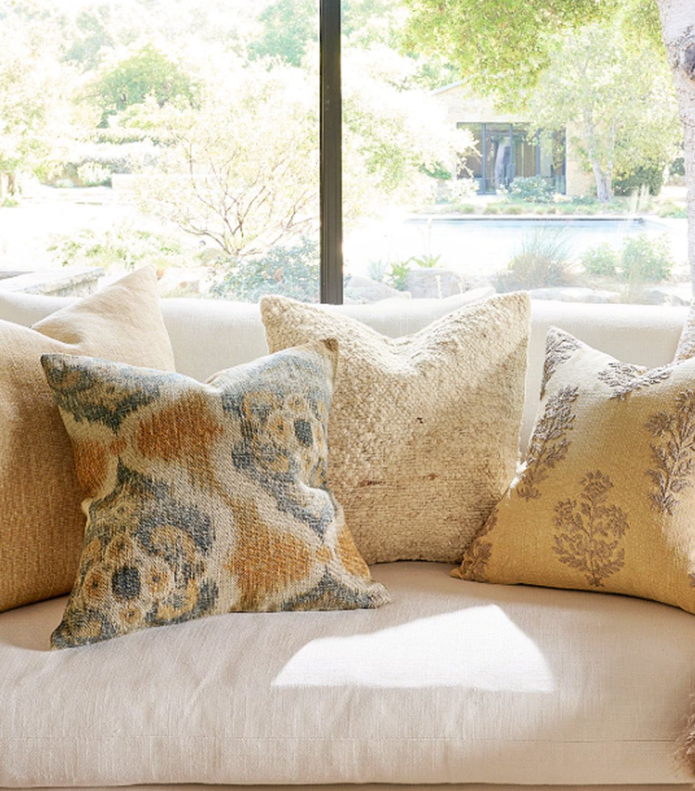 Leo Printed Pillow Multicolor