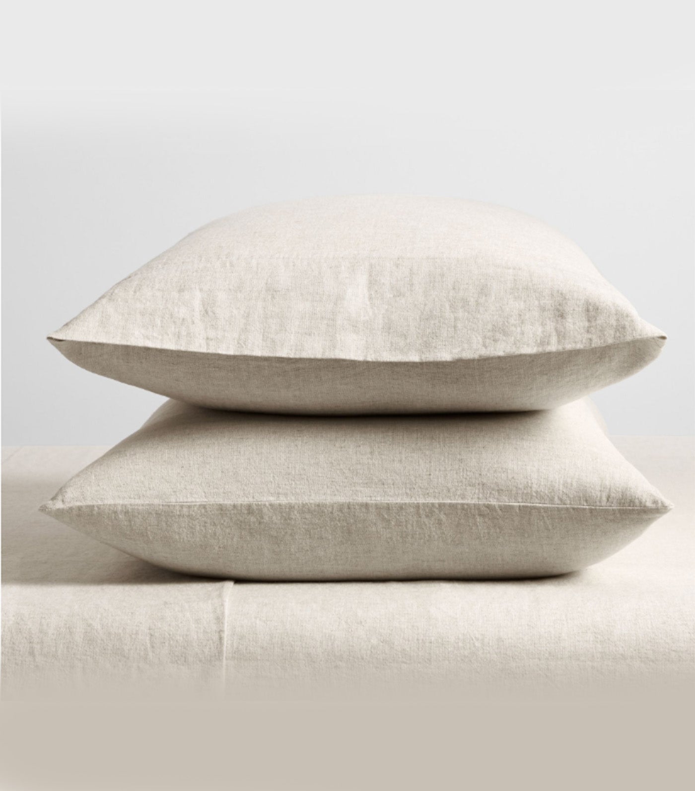 Linen Cotton Sham Oatmeal