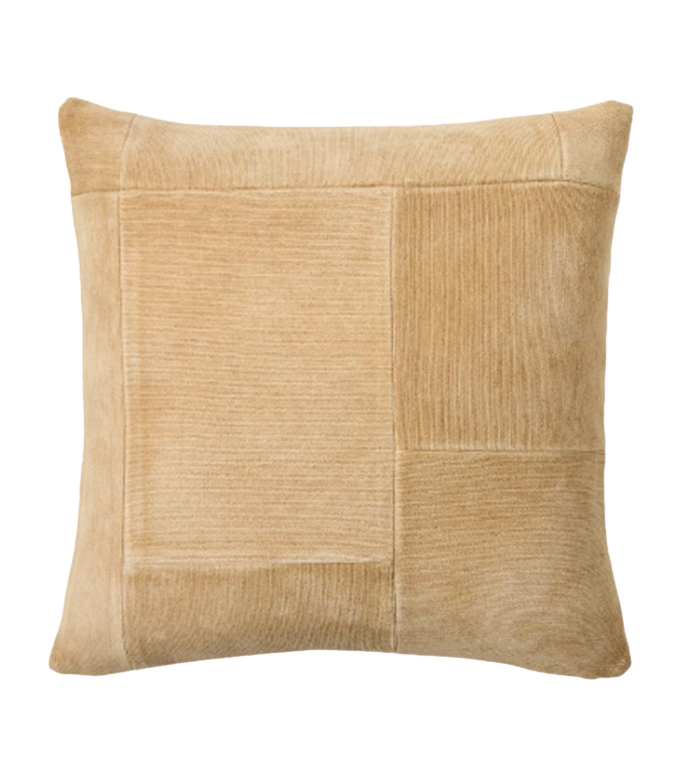 Patchwork Chenille Pillow Cover