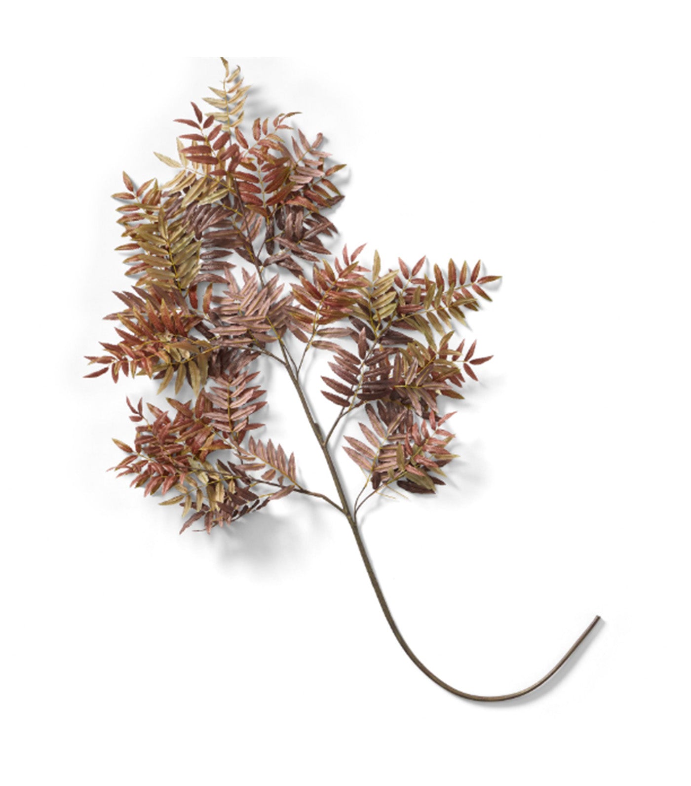 Faux Autumn Leaves Branch