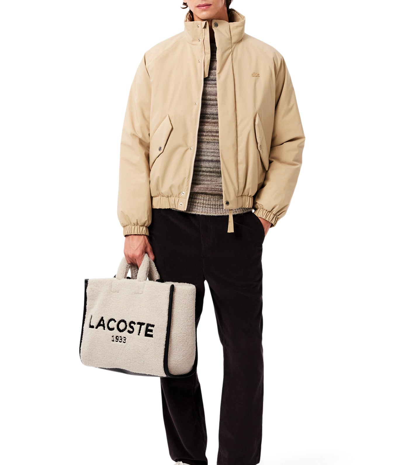 Lars Heritage Tote Natural Black