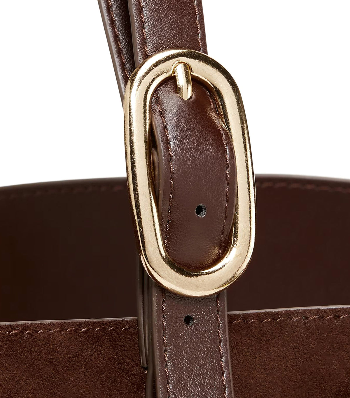Medium Carrie Tote Bag Dark Chocolate