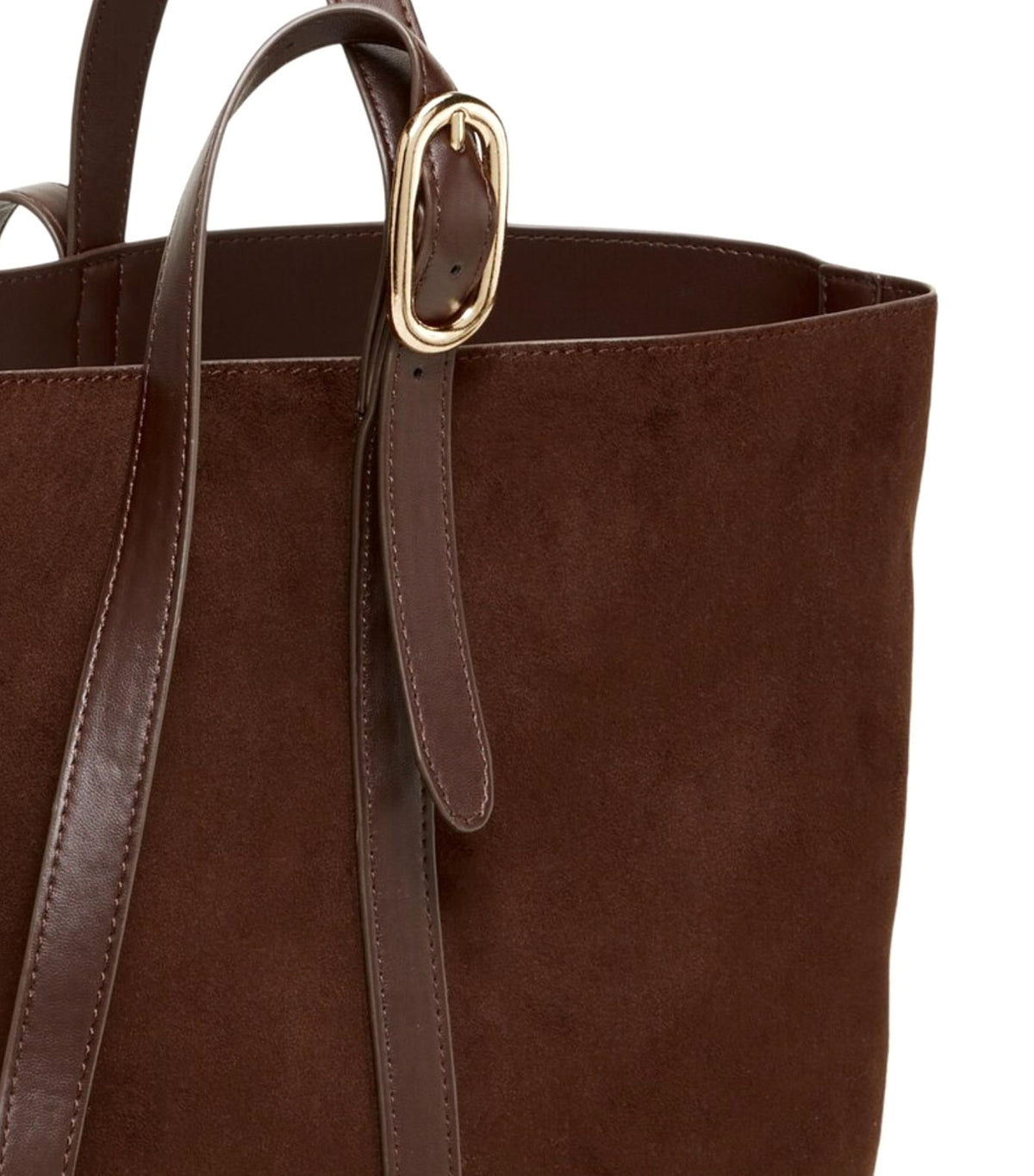 Medium Carrie Tote Bag Dark Chocolate