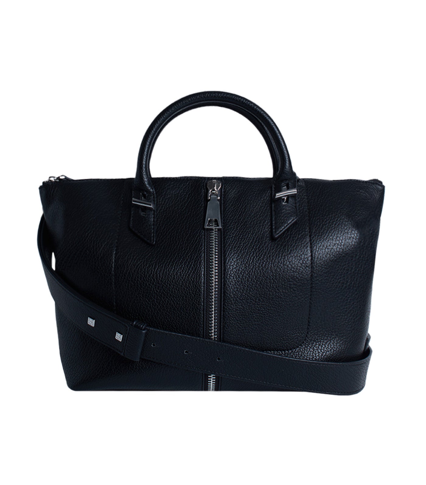 Zinna Satchel Handbag Black