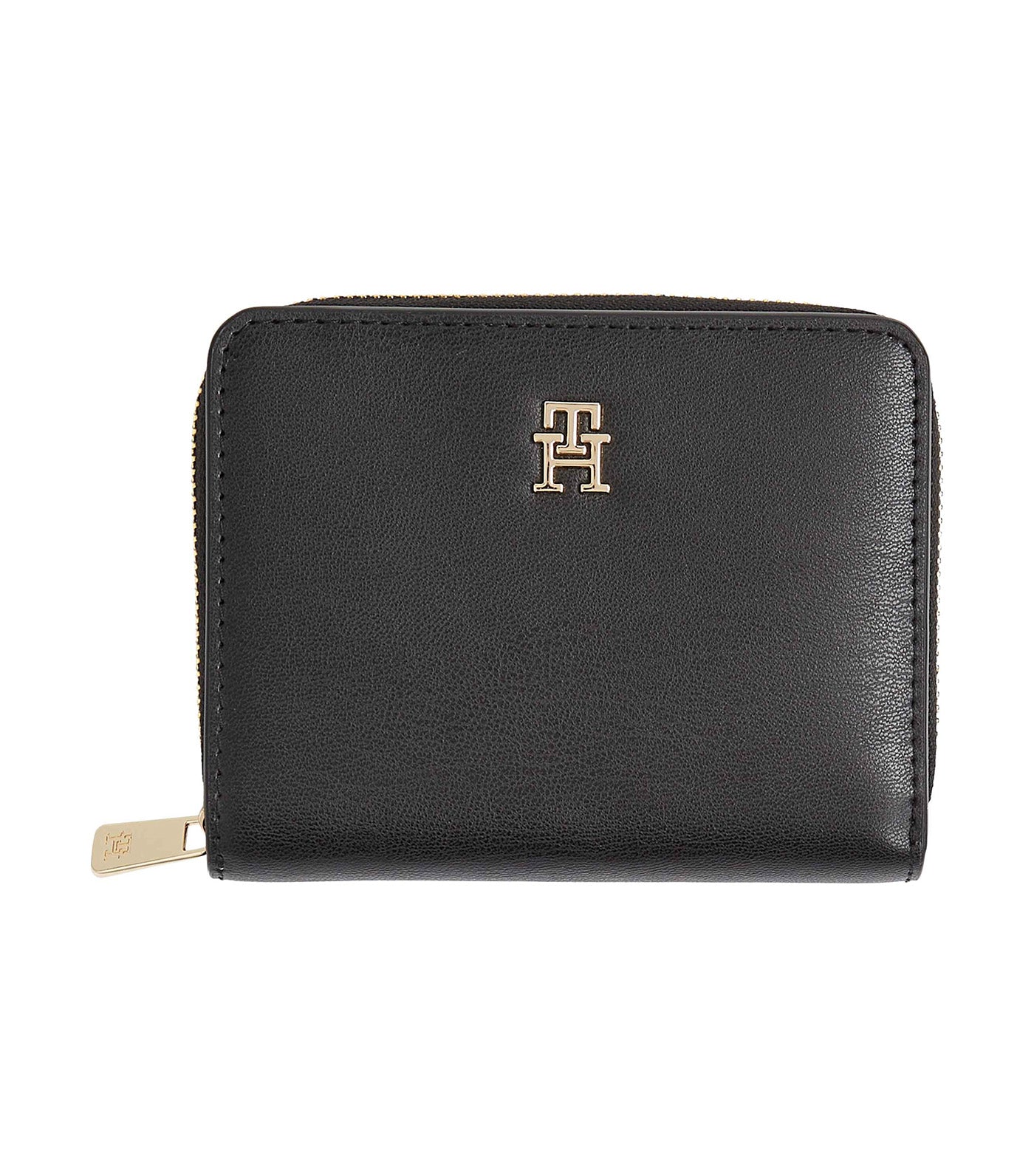 Medium Zip-Around Wallet/Flap + Charm Gift Box Black