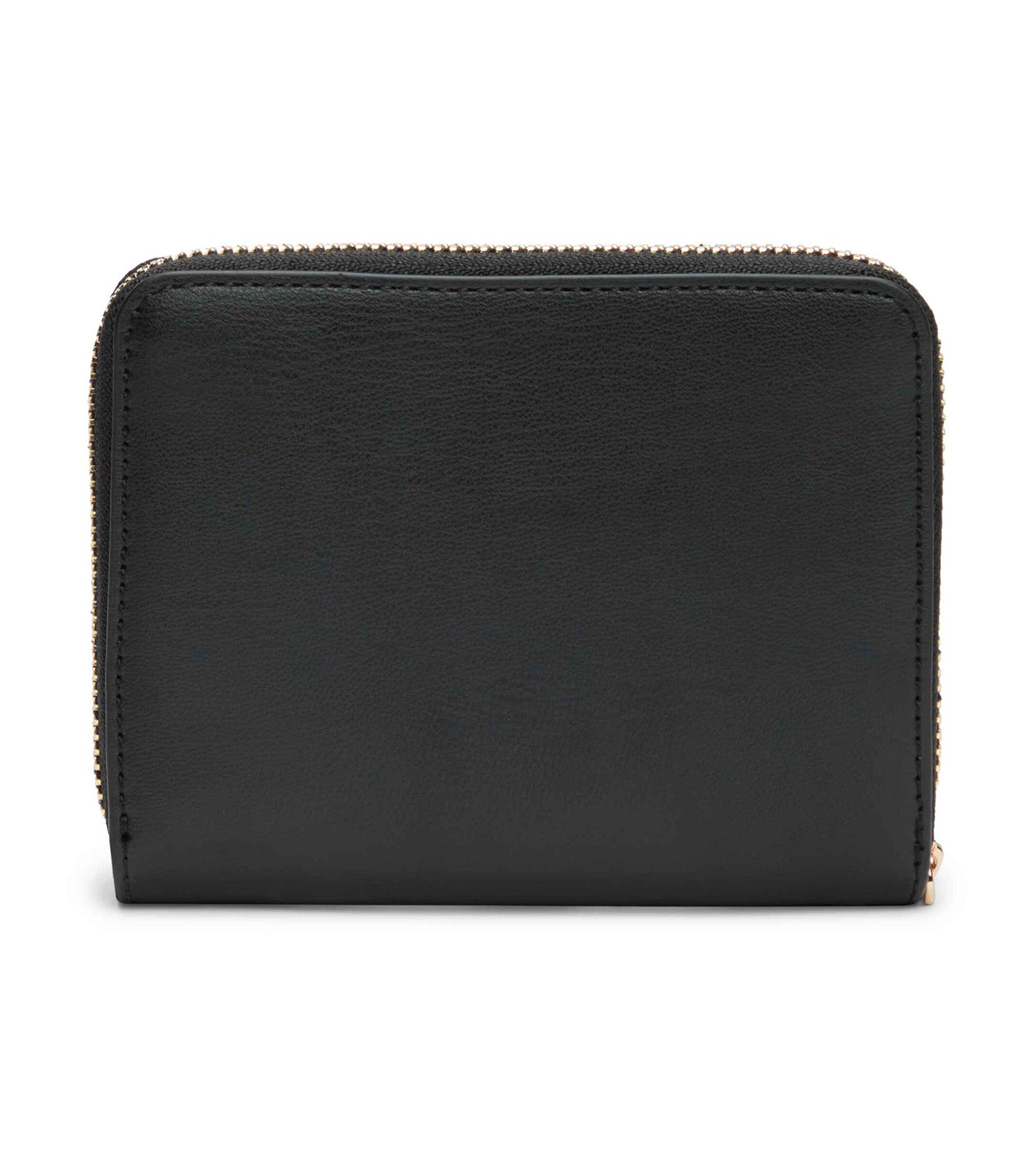 Women's Icon Medium Zip-Around Flap Wallet Black
