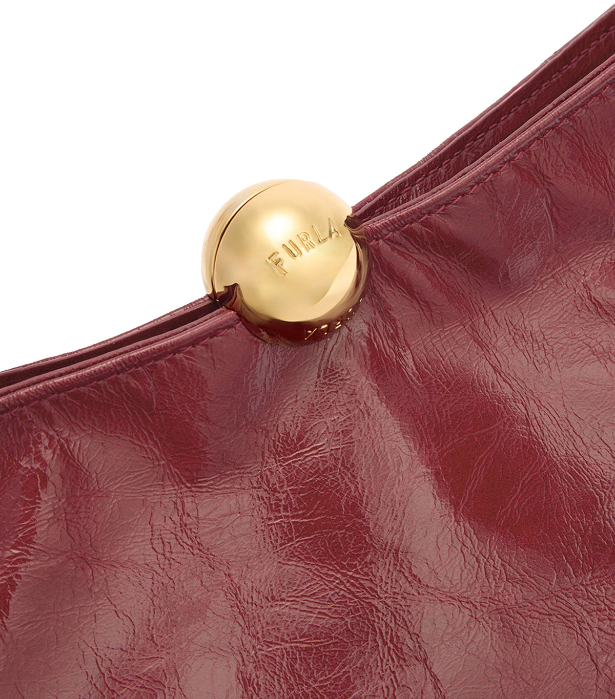 Sfera Soft M Shoulder Bag Rubino