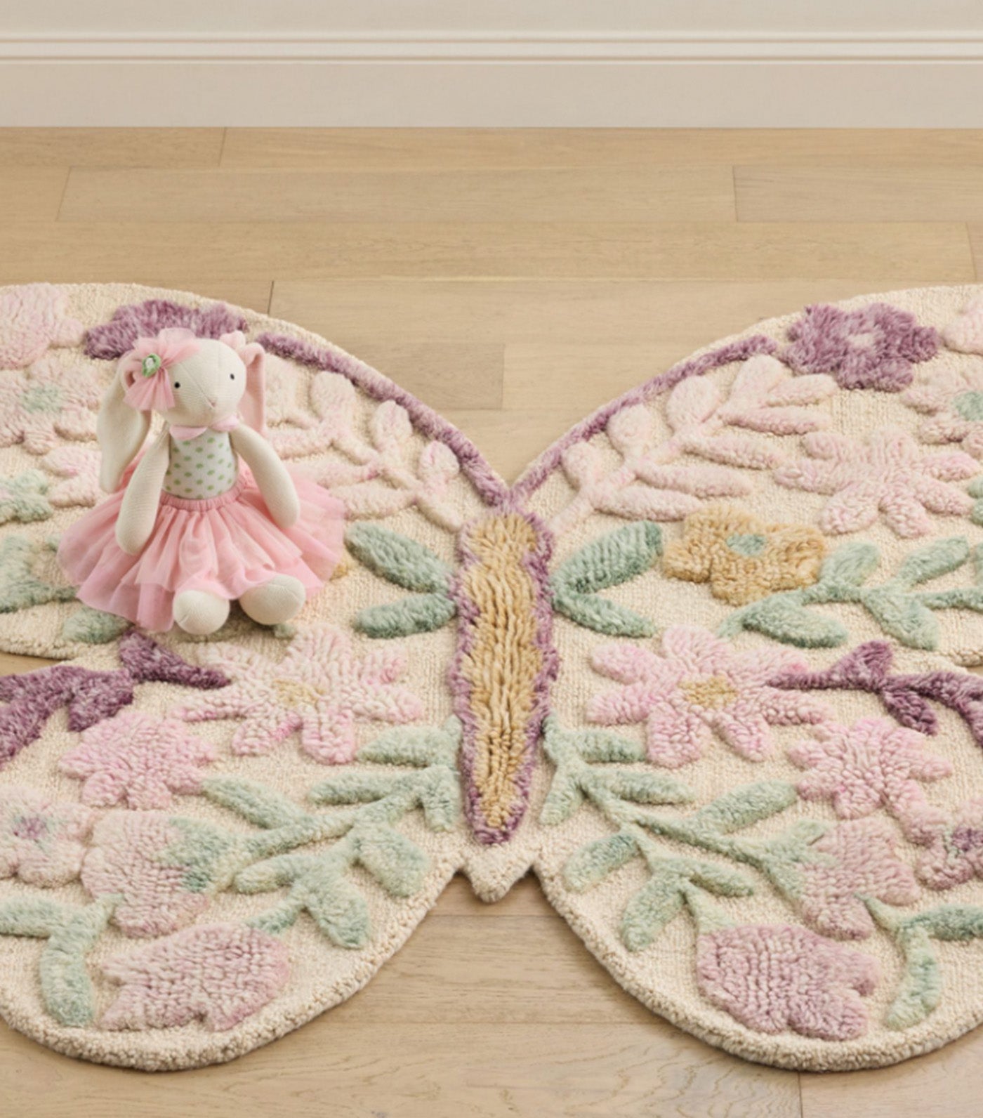 Butterfly Shaped Rug
