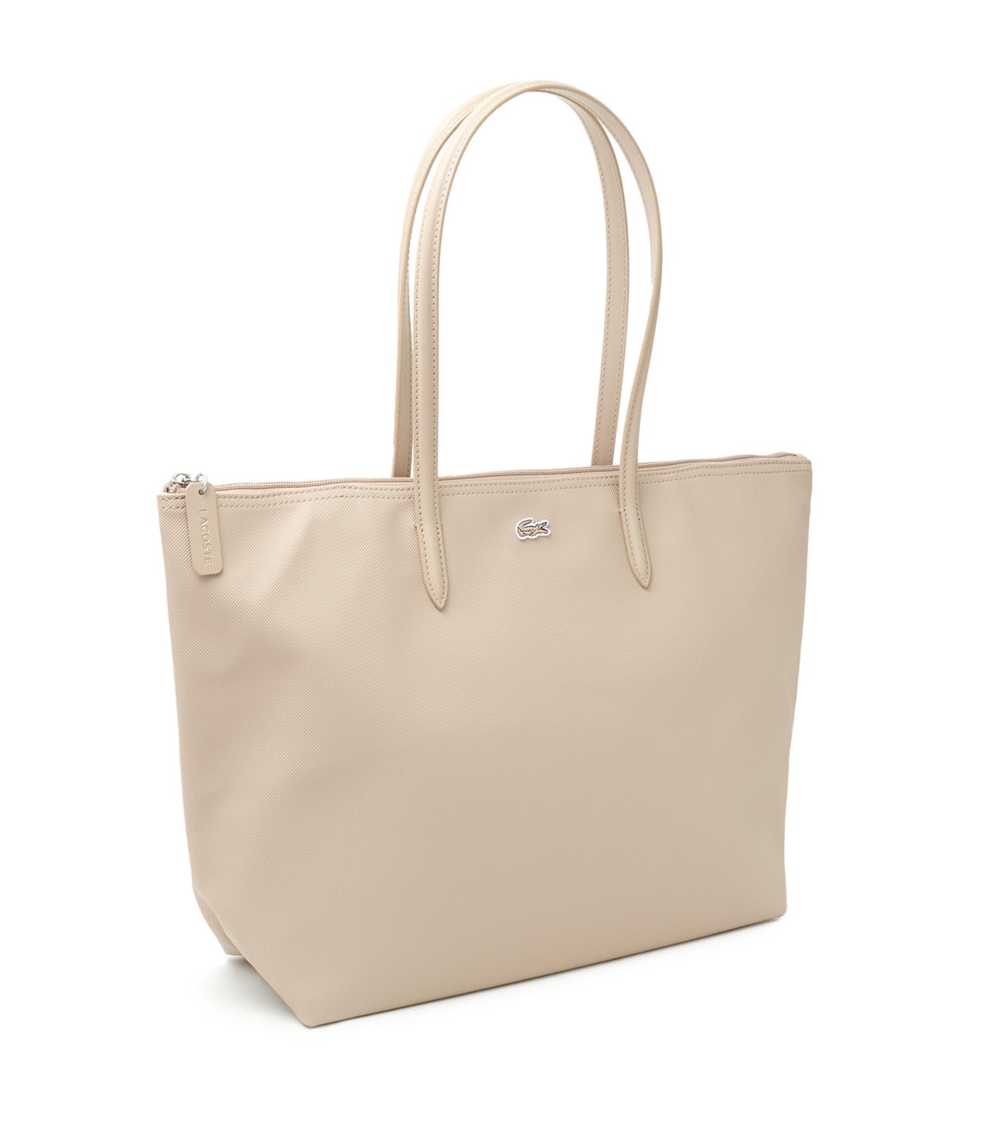 Lacoste Large L.12.12 Concept Tote Simply Taupe