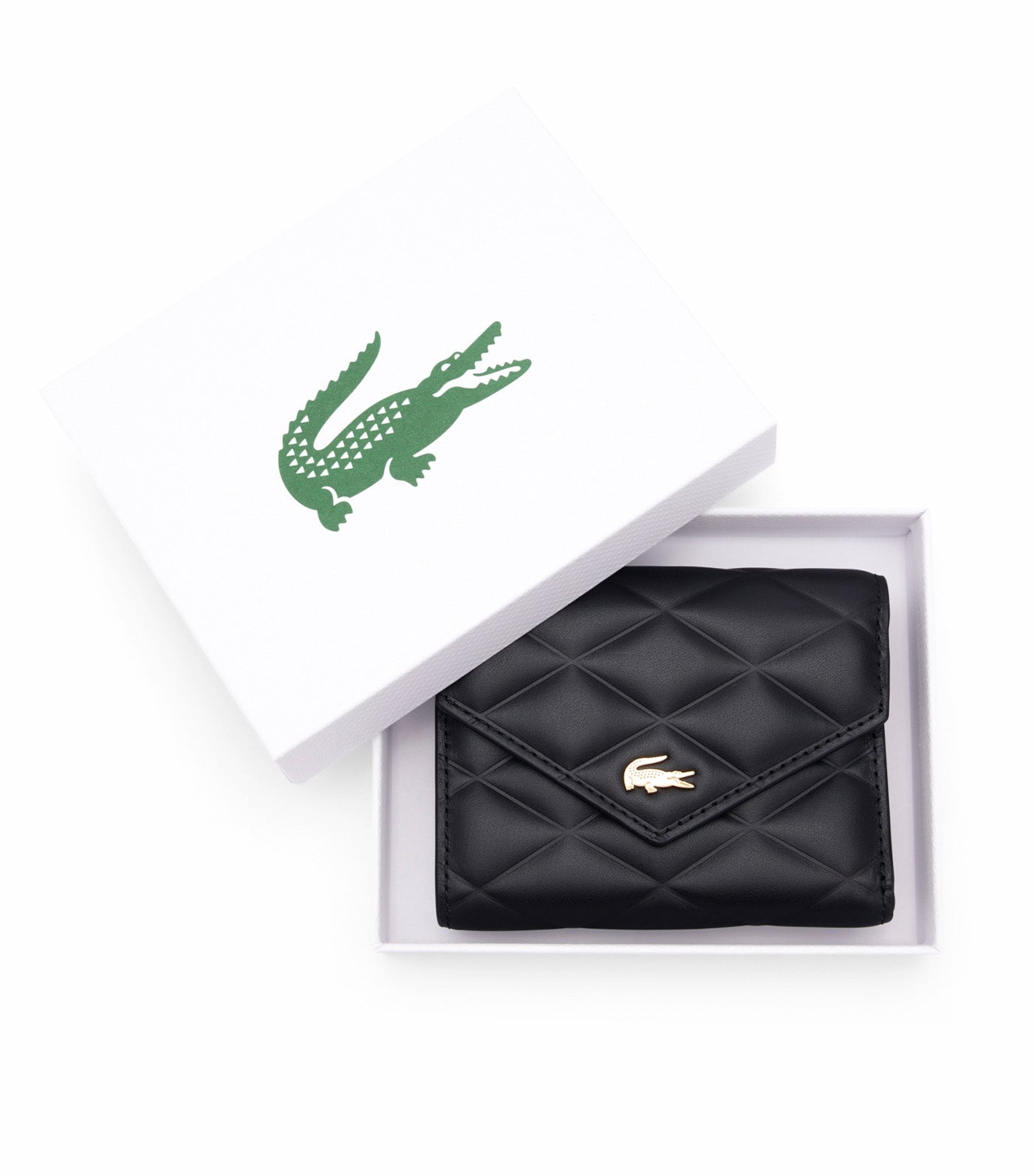 Crocodelle Leather Billfold Noir